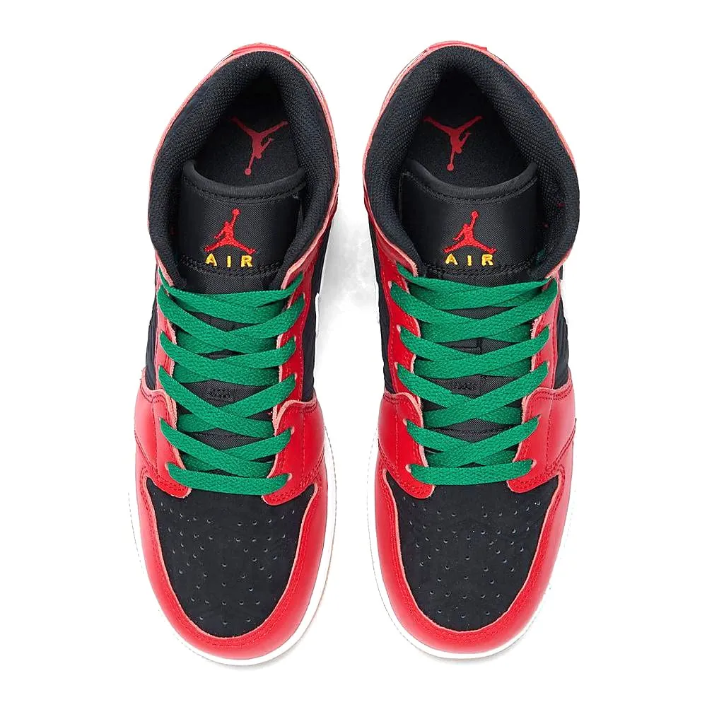 Jordan - jordan 1 mid christmas - dq8418-006-37.5 - 37.5 - immagine 3