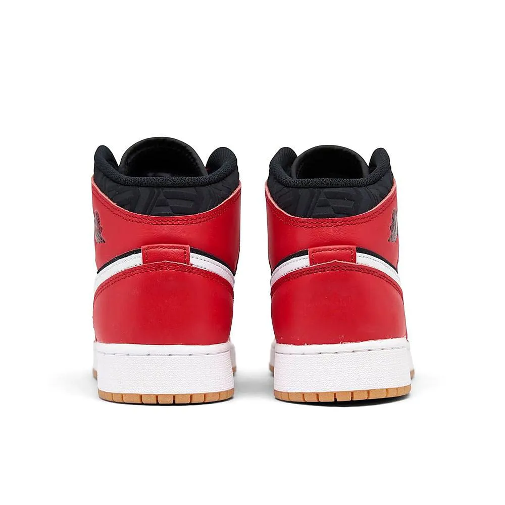 Jordan - jordan 1 mid christmas - dq8418-006-37.5 - 37.5 - immagine 4