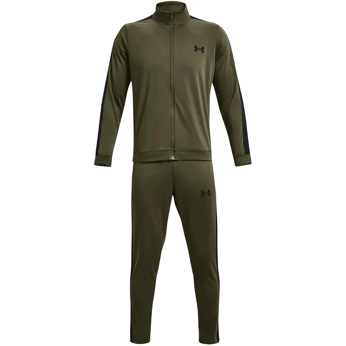 Under Armour Ua Knit Track Suit, Tuta da allenamento Uomo, Marine Od Green, 3XL - immagine 4