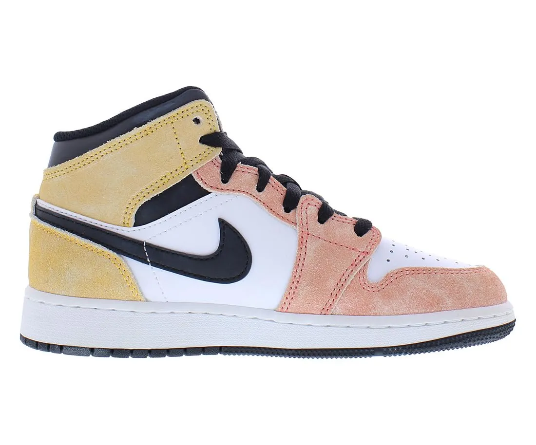 Scarpe Da Ginnastica Nike Air Jordan 1 Mid SE (GS) Per Bambini - immagine 2
