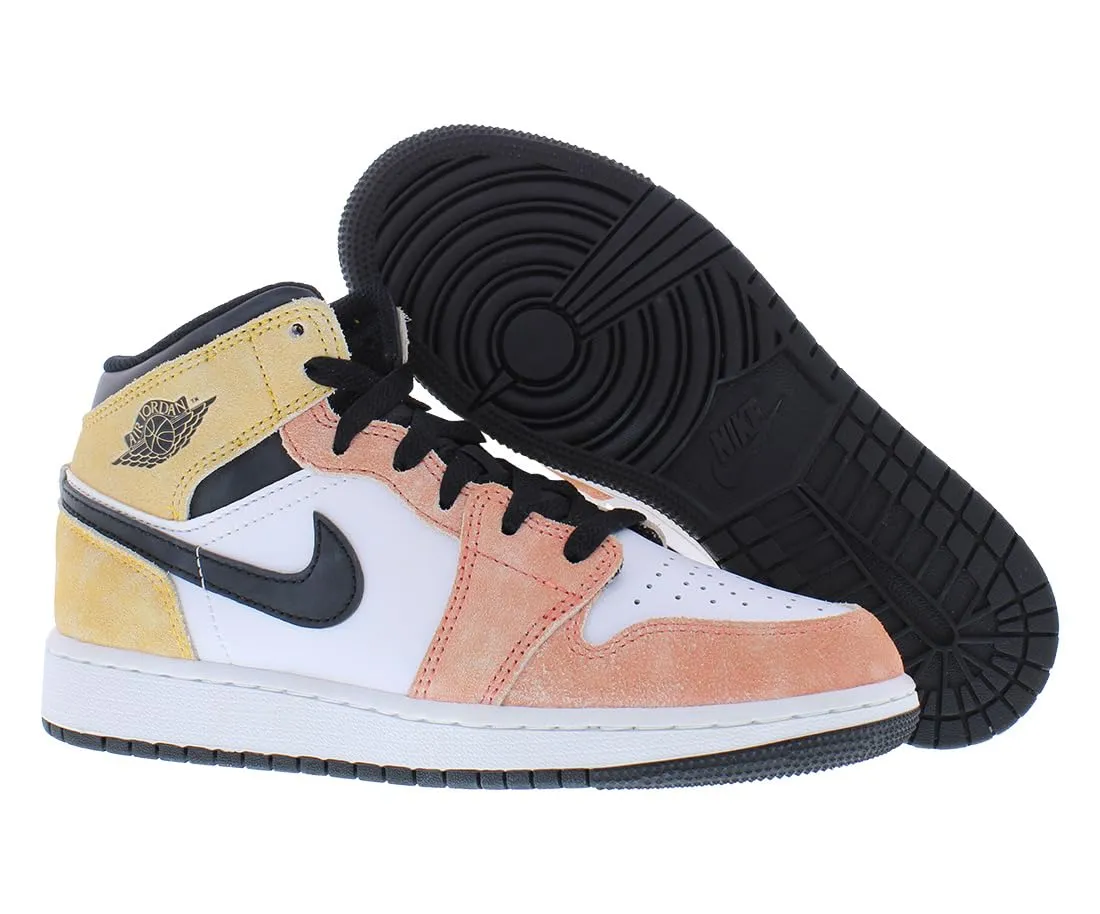 Scarpe Da Ginnastica Nike Air Jordan 1 Mid SE (GS) Per Bambini - immagine 4