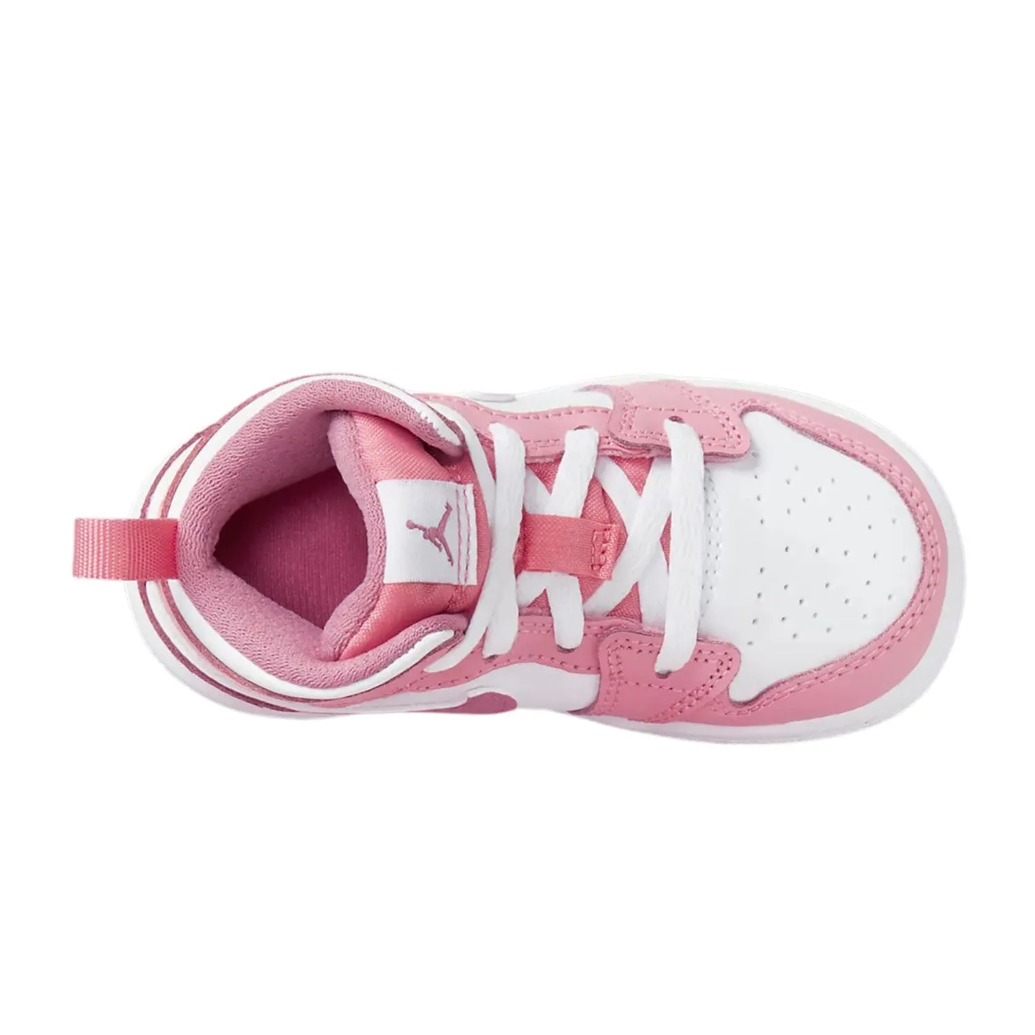 Giordania 1 (TD) del bambino, Coral Chalk/Desert Berry-bianco, 8 Toddler - immagine 3