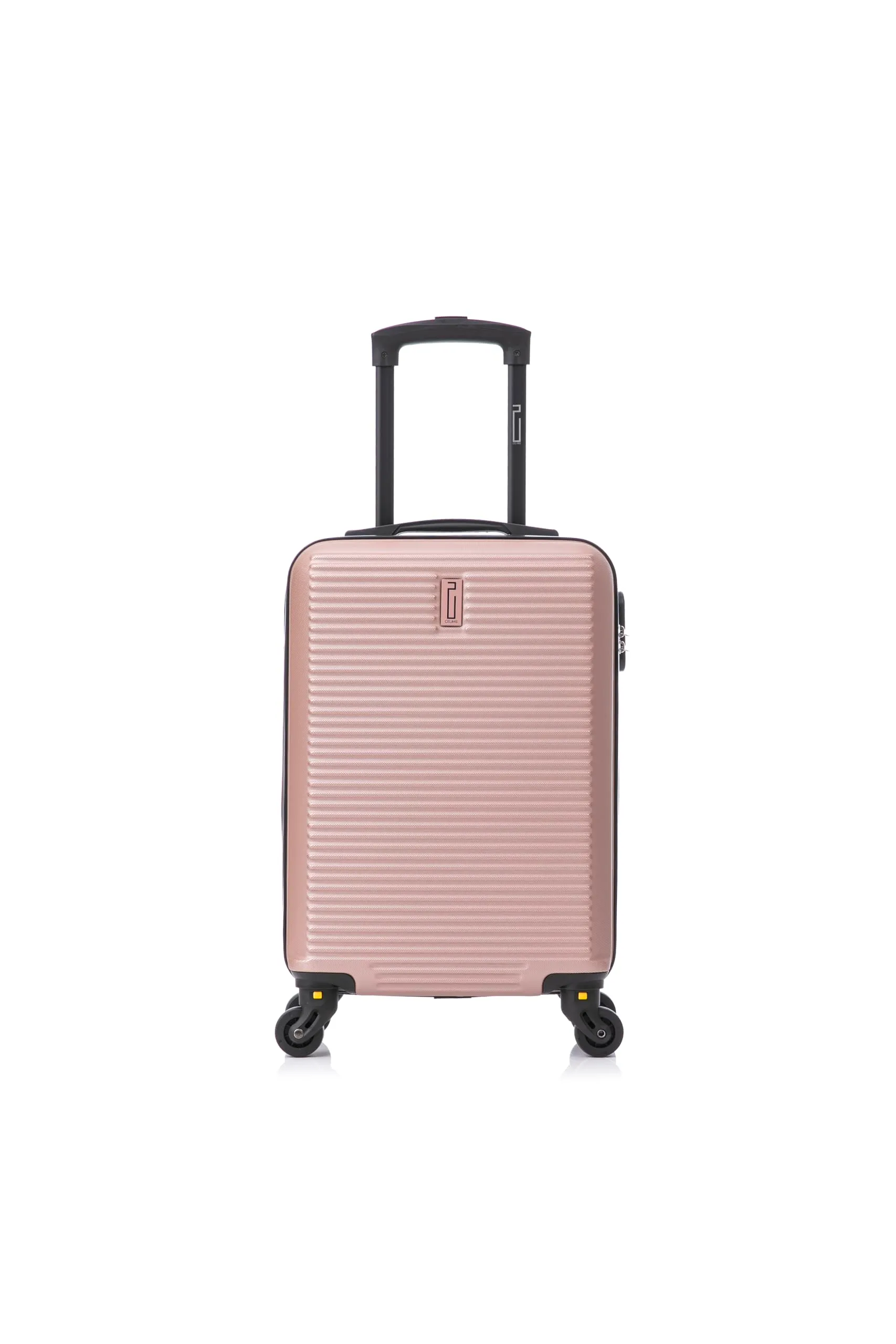 CELIMS - Bagaglio a Mano | Valigia 10 kg | Valigia Piccola | Trolley Piccolo | Approvato EasyJet, Ideale per Bambini e Adulti - Oro Rosa - immagine 2