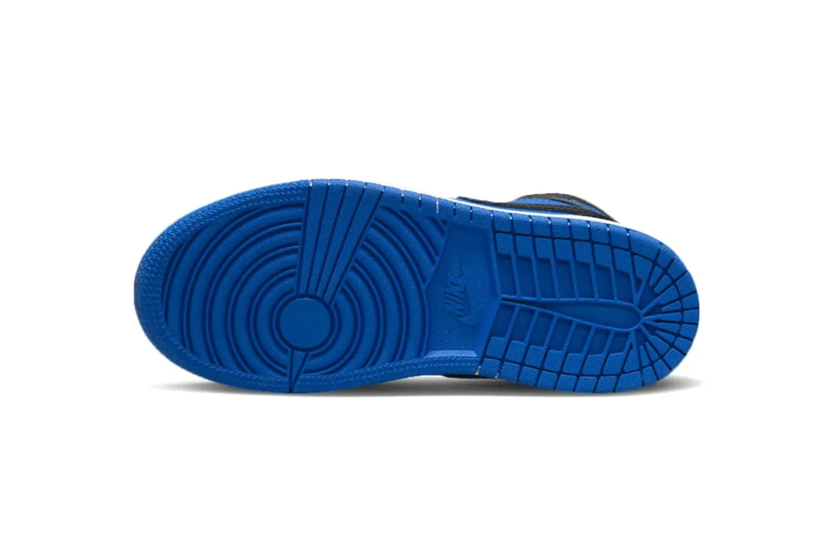 Jordan Little Kid's 1 Mid Black/Royal Blue-Black-White (DQ8424 042), Black/Royal Blue-Black-White, 2 Little Kid - immagine 5