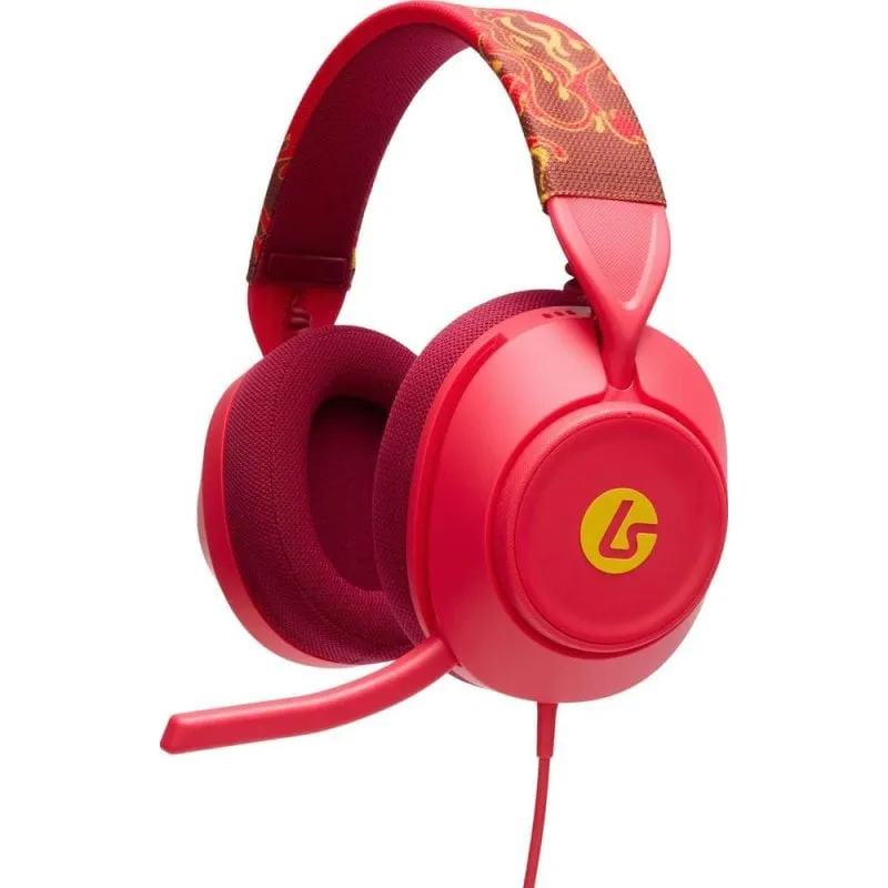 Auricolari PowerA LS10X Gen 2 con cavo USB Virtual Surround gaming rosso - immagine 1
