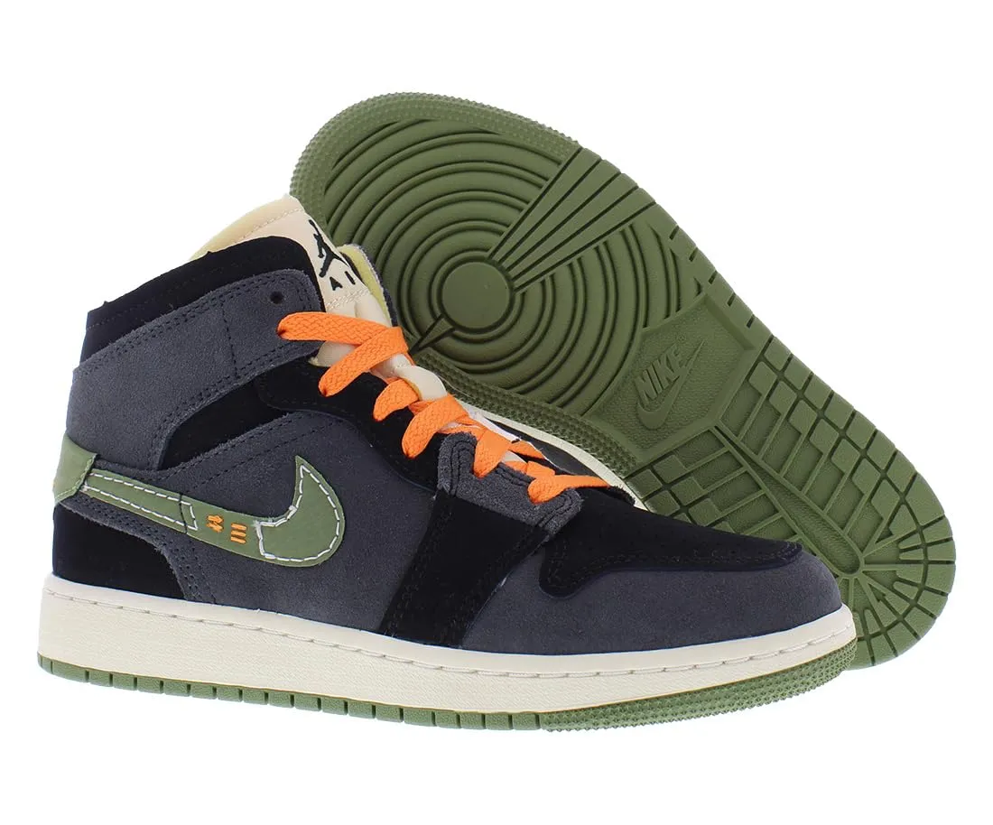 Nike Air Jordan 1 Mid - Scarpe da baseball da uomo, 24.5 cm - immagine 4