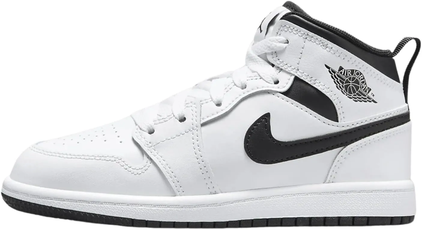 Nike Scarpe Jordan 1 Mid Little Kids unisex da bambino - immagine 1