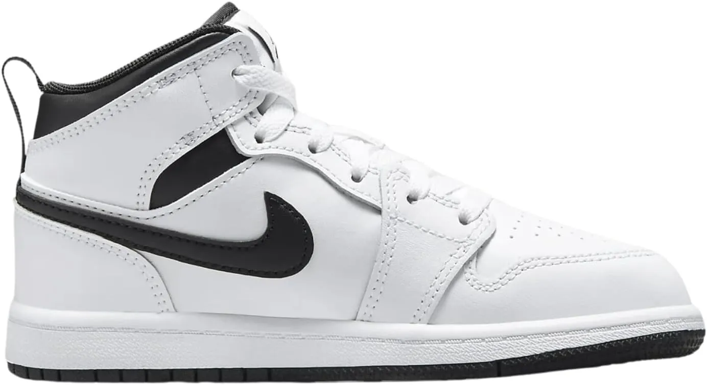 Nike Scarpe Jordan 1 Mid Little Kids unisex da bambino - immagine 2