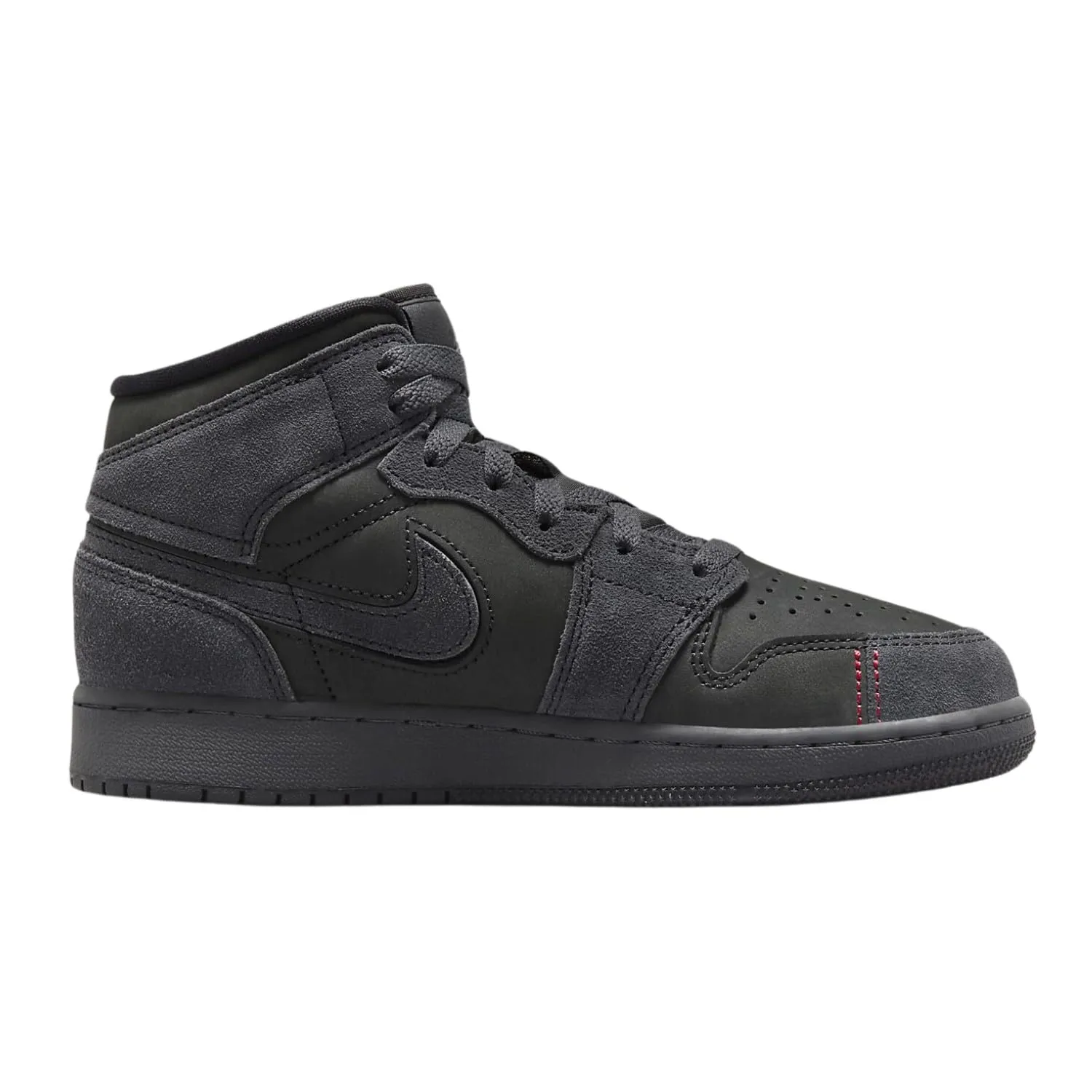 Nike Scarpe Air Jordan 1 Mid SE Craft per Bambini, 5.5 Big Kid - immagine 3