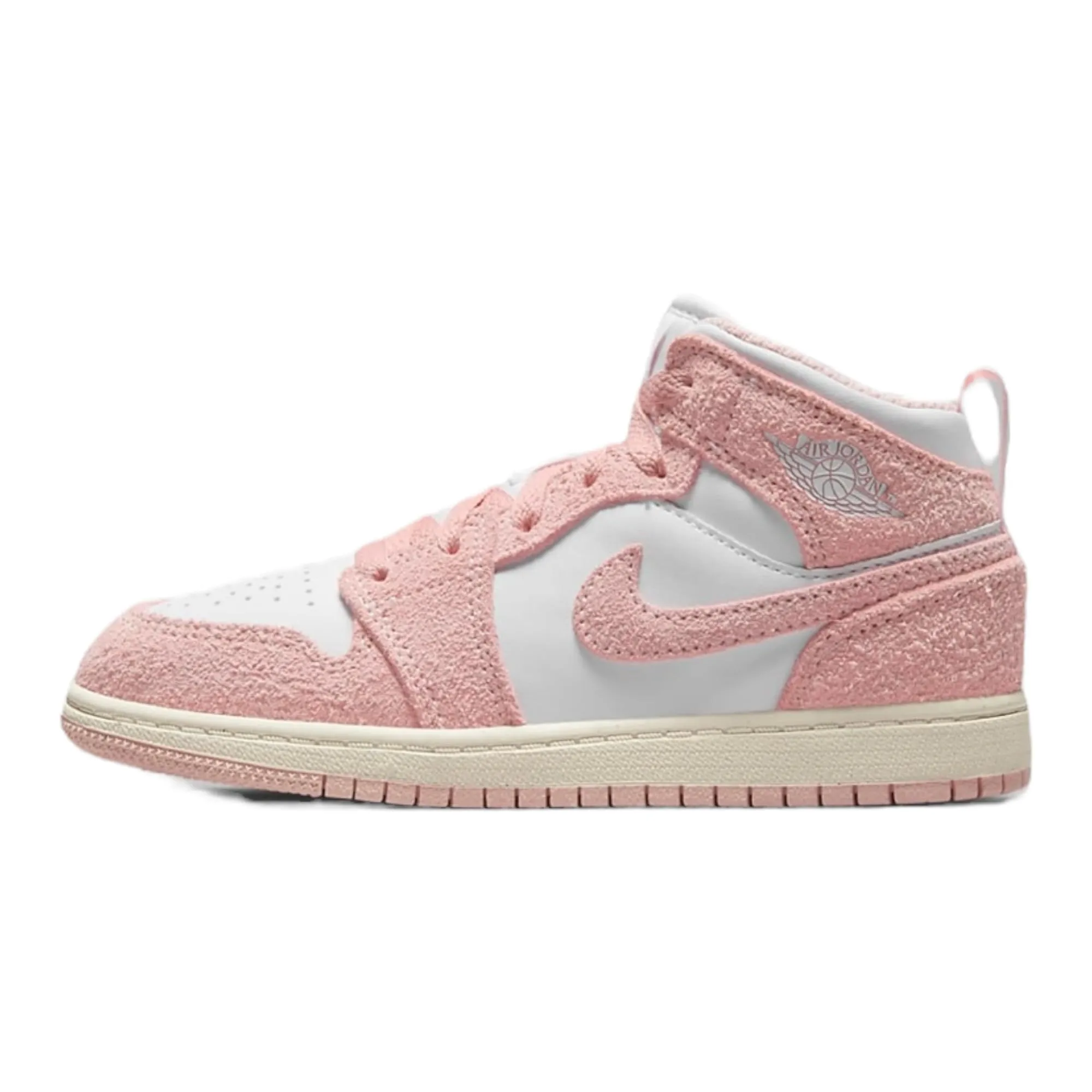 Nike - Scarpe Air Jordan 1 Mid per Bambini, 2 Big Kid - immagine 1