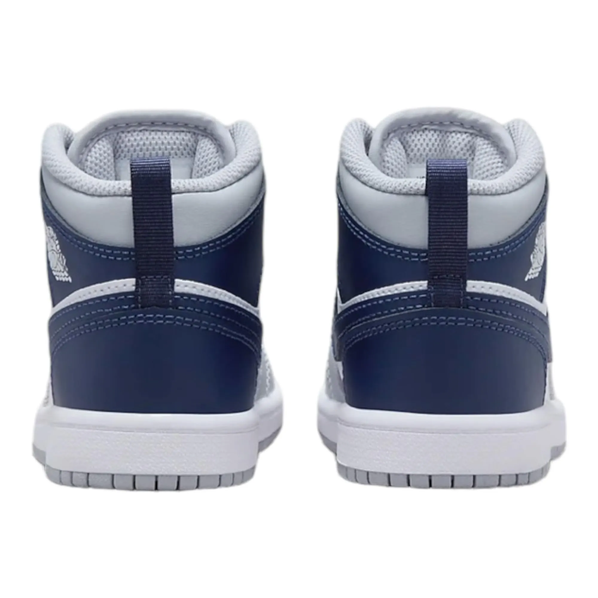 Nike Air Jordan 1 Mid SE Craft PS - Scarpe prescolari per bambini piccoli "Inside Out - Cement Grey" (FD9090 002), 22.5 cm - immagine 5