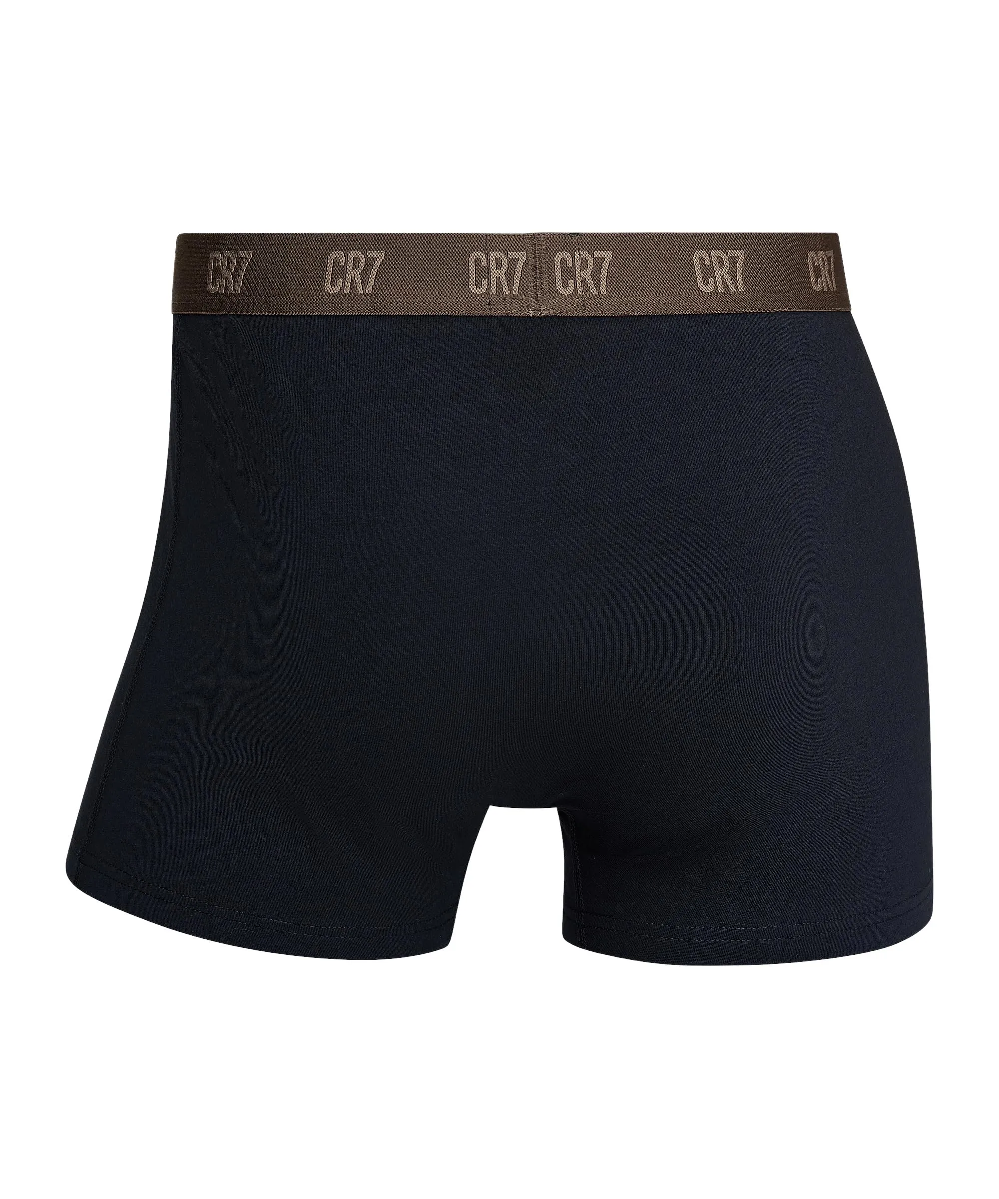 CR7 Cristiano Ronaldo Boxer aderente uomo, confezione da 3 boxer, Nero , XL - immagine 3