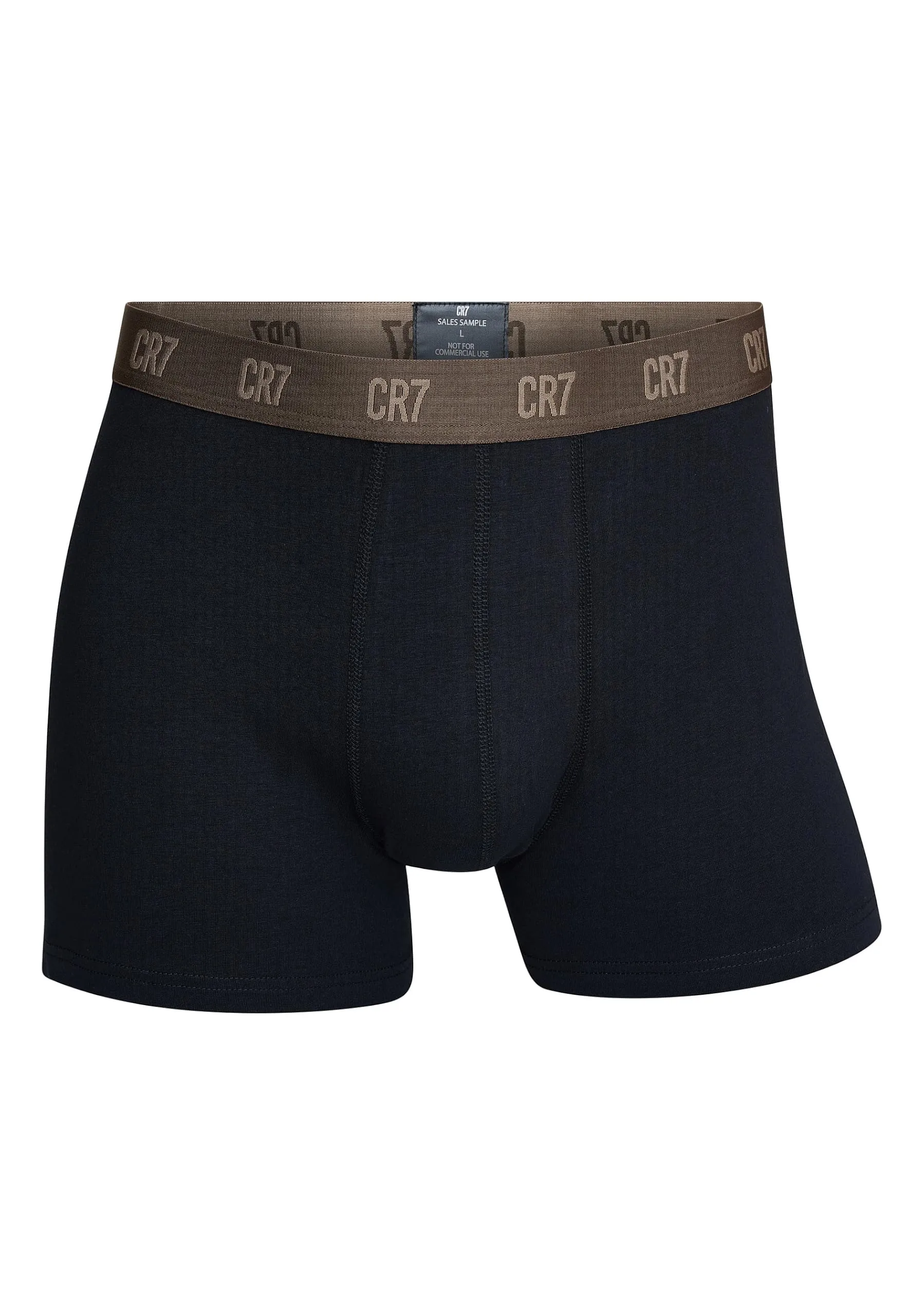CR7 Cristiano Ronaldo Boxer aderente uomo, confezione da 3 boxer, Nero , XL - immagine 8