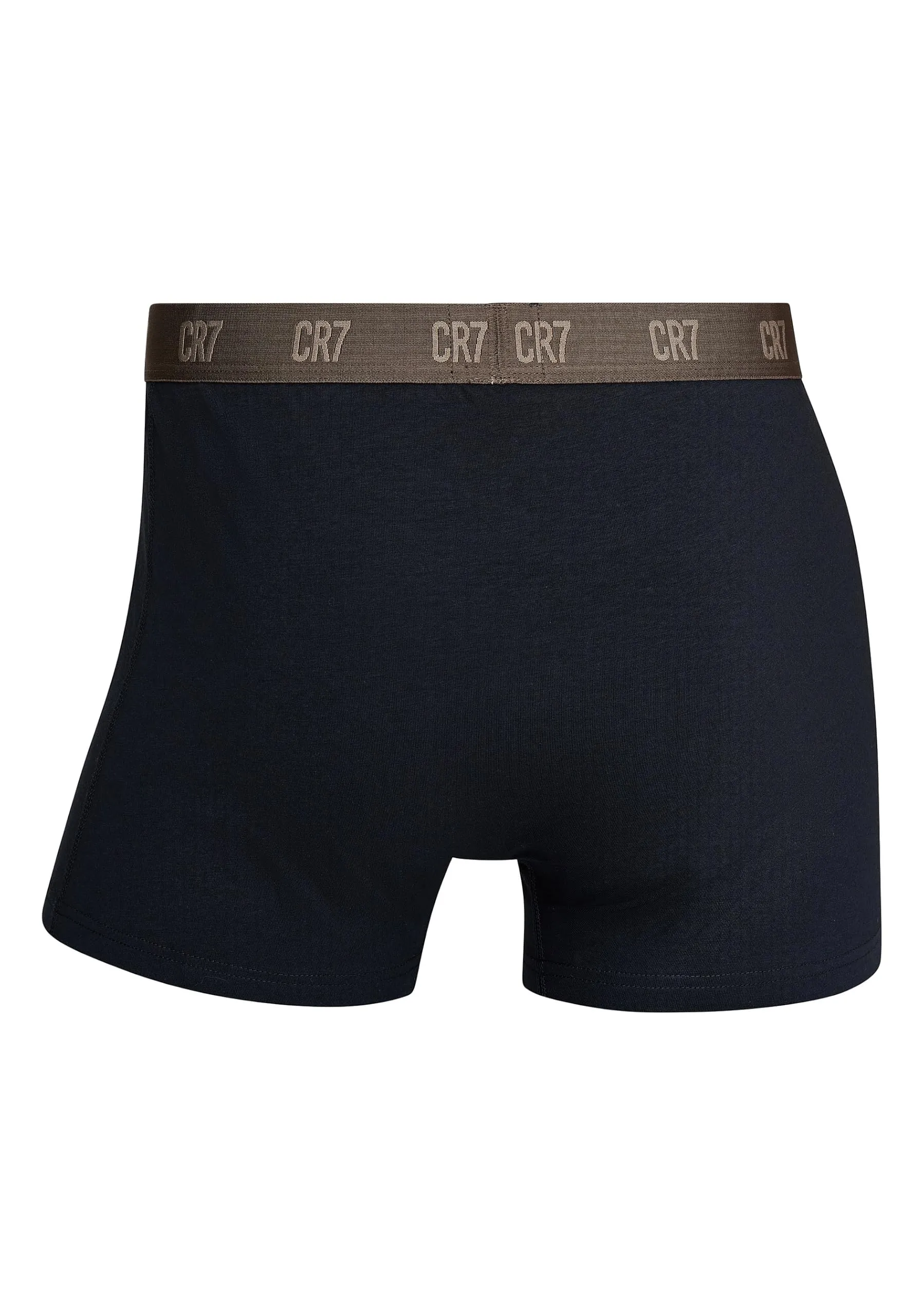 CR7 Cristiano Ronaldo Boxer aderente uomo, confezione da 3 boxer, Nero , XL - immagine 9