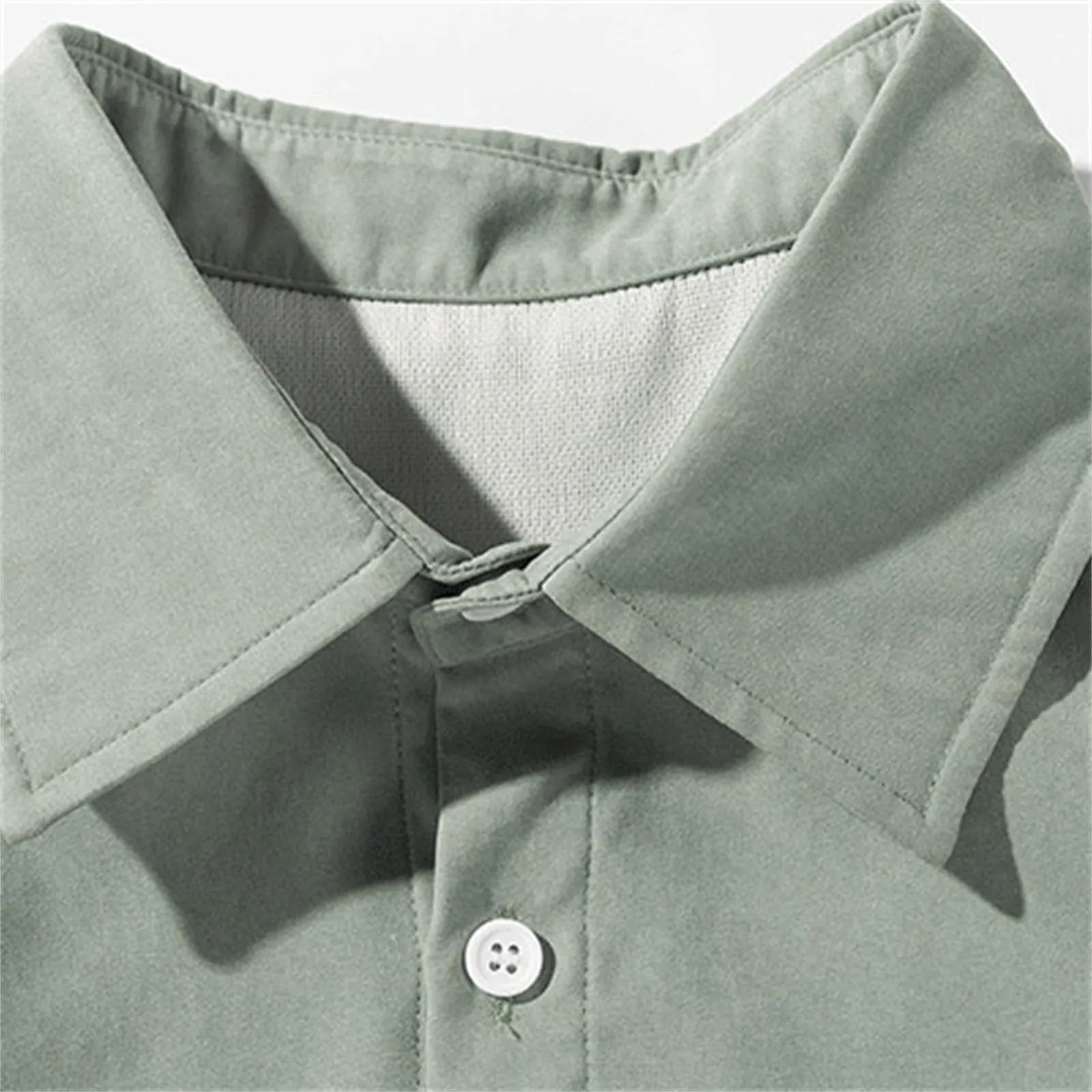 Mymyguoe - Camicia da uomo a quadri, camicia da uomo per boscaioli, camicia da uomo a maniche lunghe, camicia da uomo a quadri, camicia da uomo a revers, camicia da uomo a maniche lunghe, camicia da - immagine 5