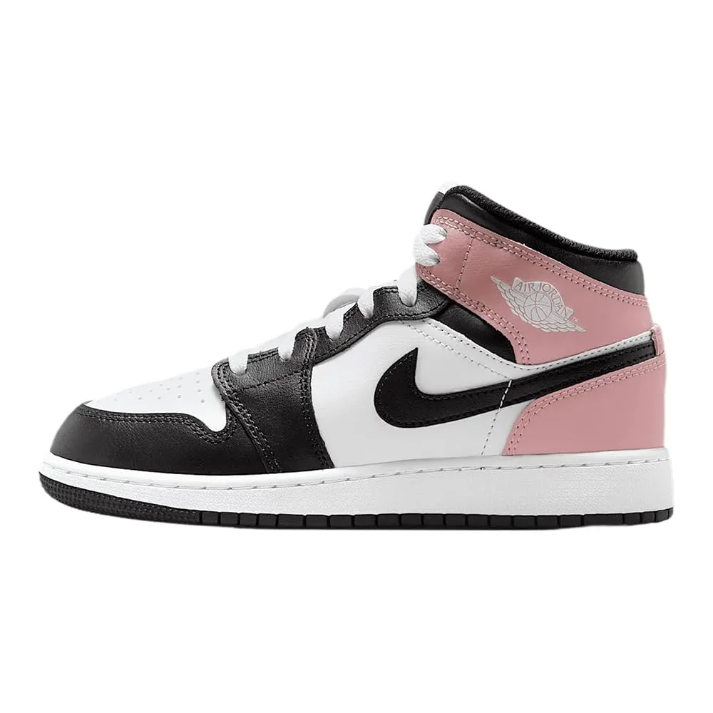 NIKE Scarpe Air Jordan 1 Mid (GS) Taglia 39 Codice DQ8423-100 Bianco - immagine 1