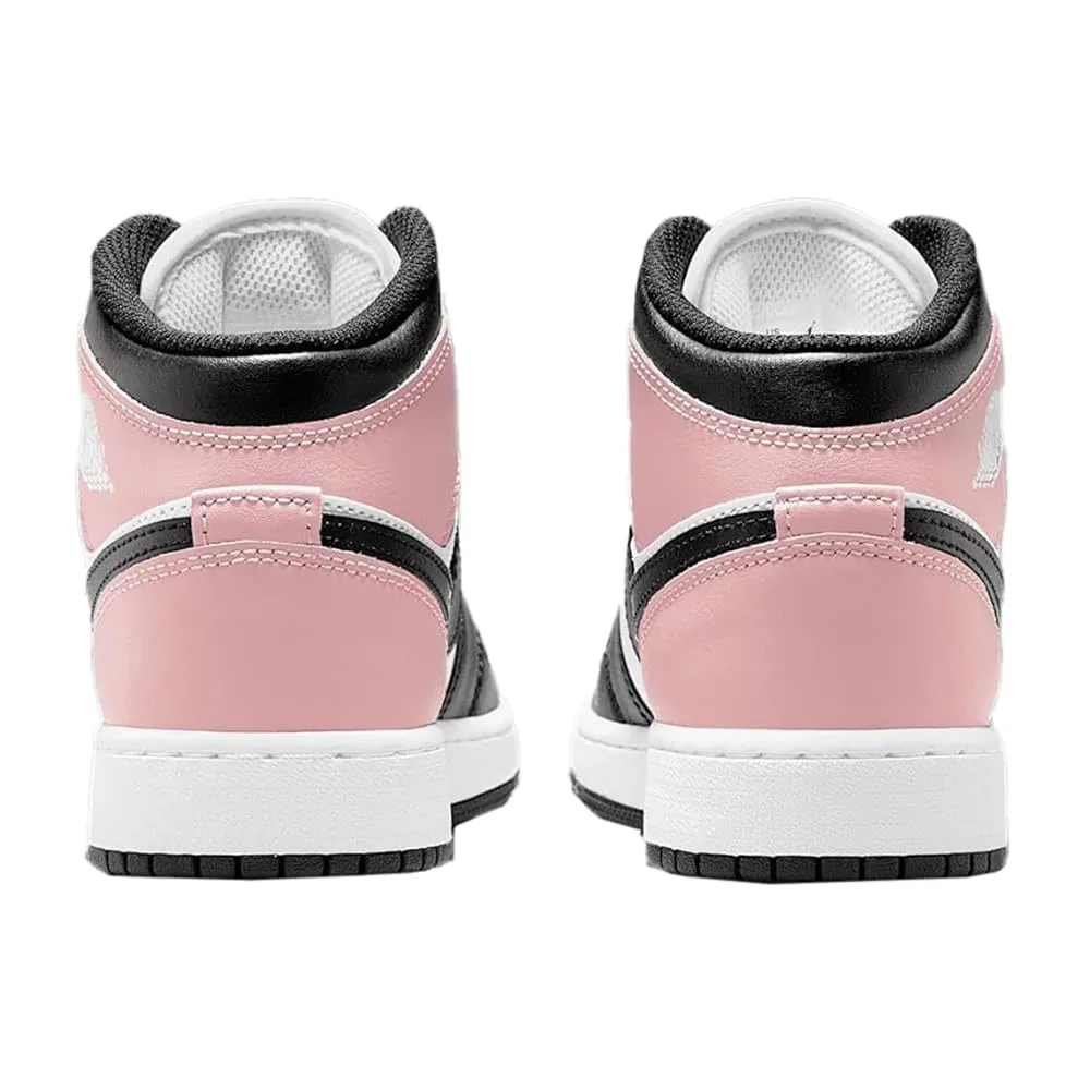 NIKE Scarpe Air Jordan 1 Mid (GS) Taglia 39 Codice DQ8423-100 Bianco - immagine 4