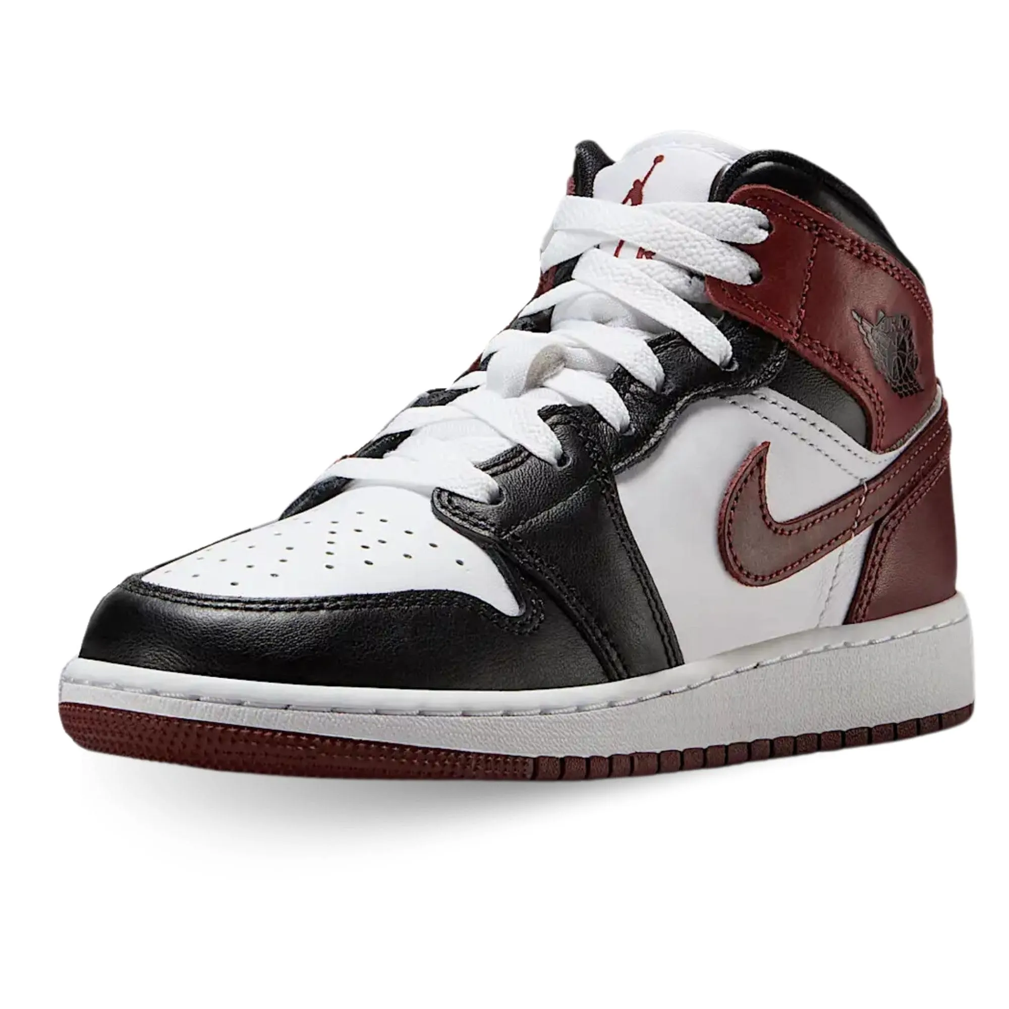 NIKE Scarpe Air Jordan 1 Mid Se (GS) Taglia 38 Codice HF3193-102 Bianco - immagine 1