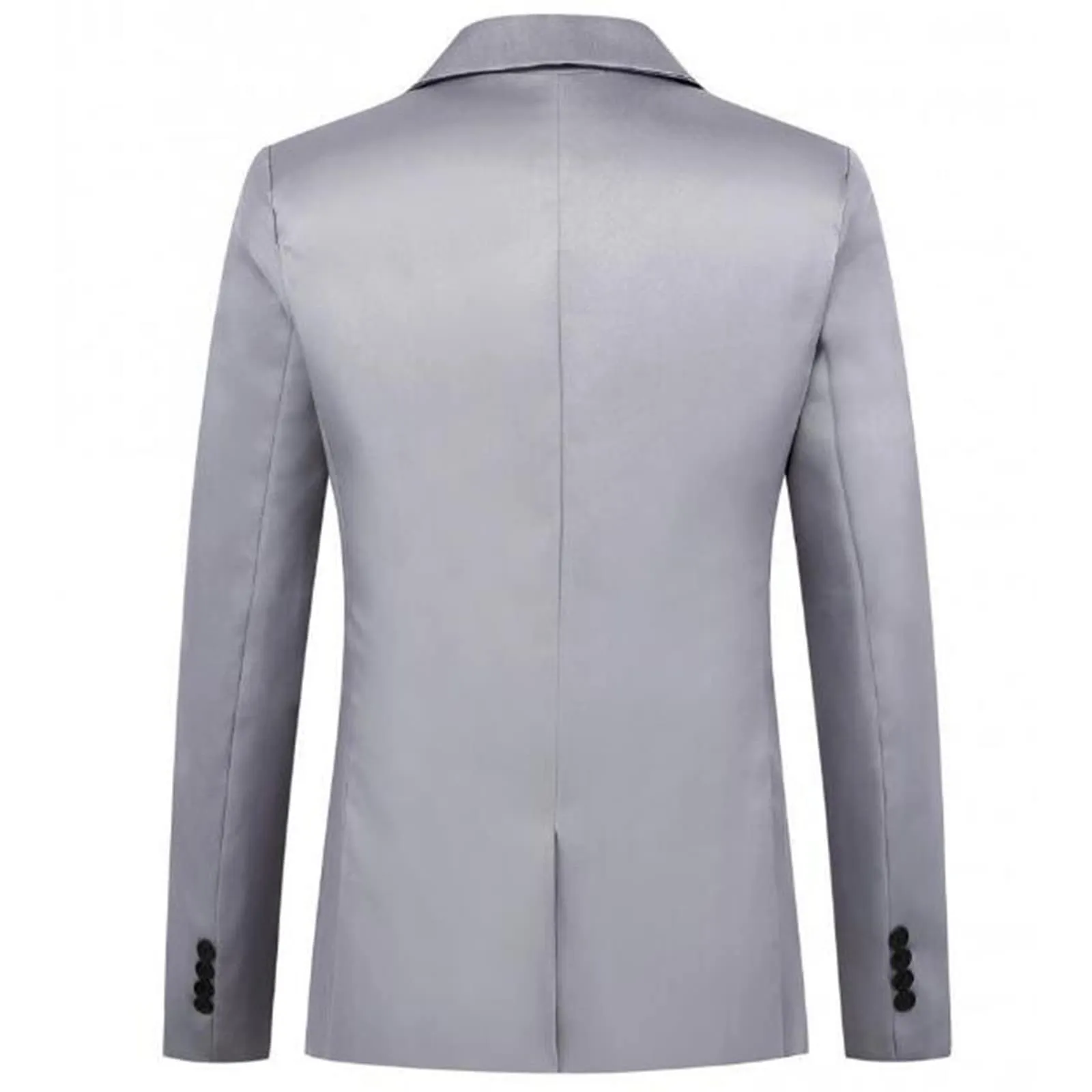 Blazer Uomo Elegante, Regular Giacca con Bottone Elegante Blazer Affare Giacche da Abito Casual Blazers con Risvolto Classico Formale Giacchetto Primaverile Blazer Business Sakko Giacche Smart Blazer - immagine 2