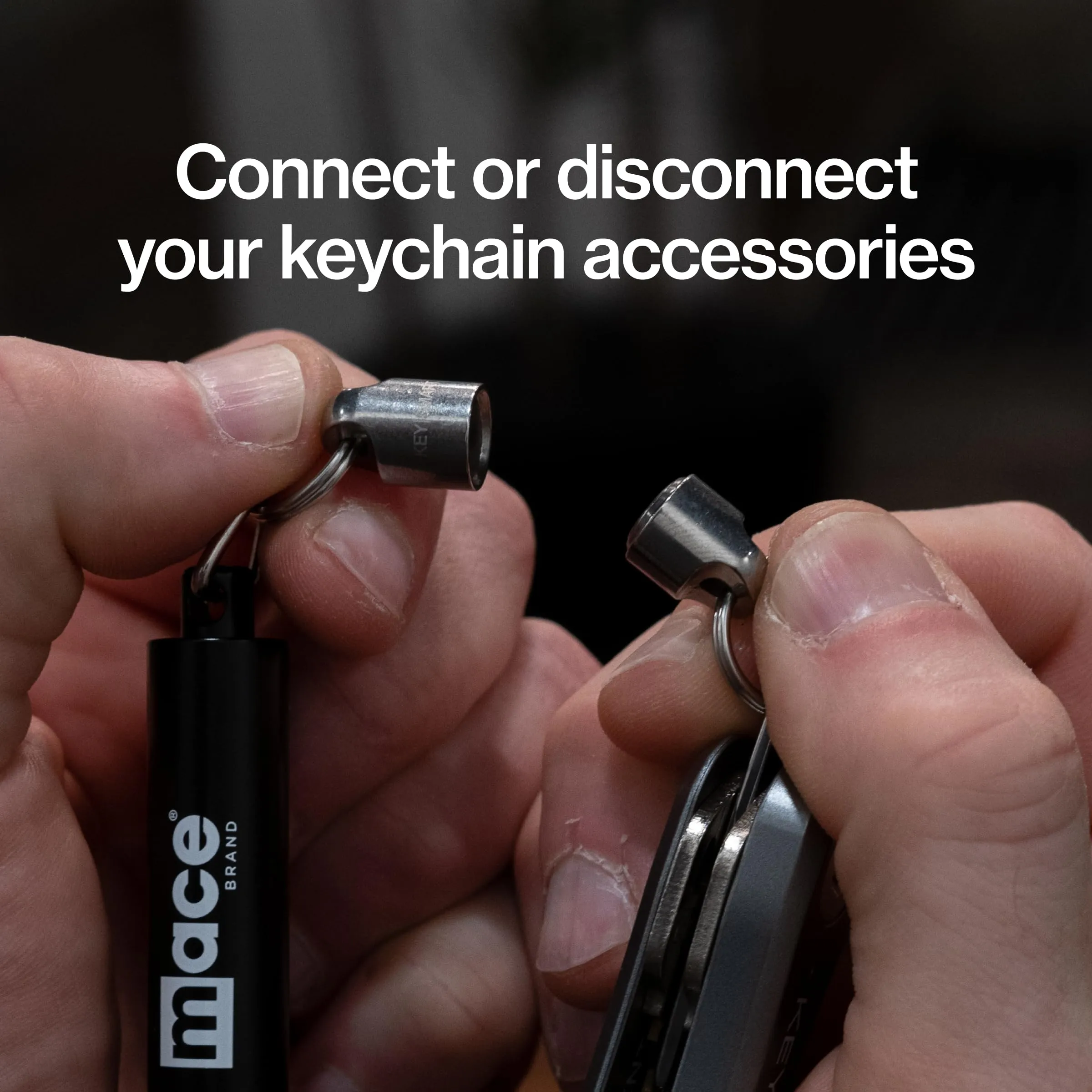 KeySmart MagConnect Portachiavi magnetico per borsa, portachiavi per chiavi dell’auto – anello portachiavi staccabile con sgancio rapido (Confezione Da 1, Nero) - immagine 7