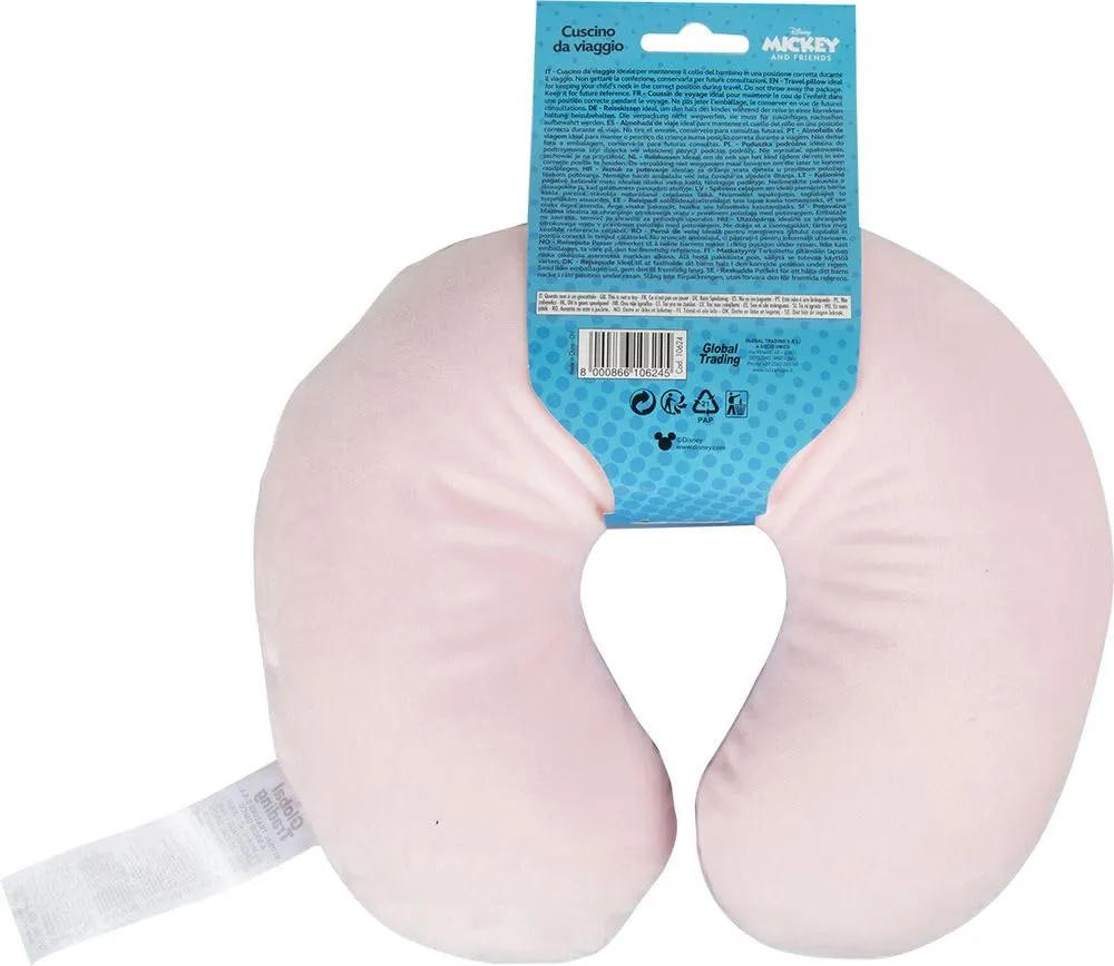 Tataway Cuscino da Viaggio per Bambini con Supporto per Collo per Auto, Aereo e Passeggino (Minnie) - immagine 5