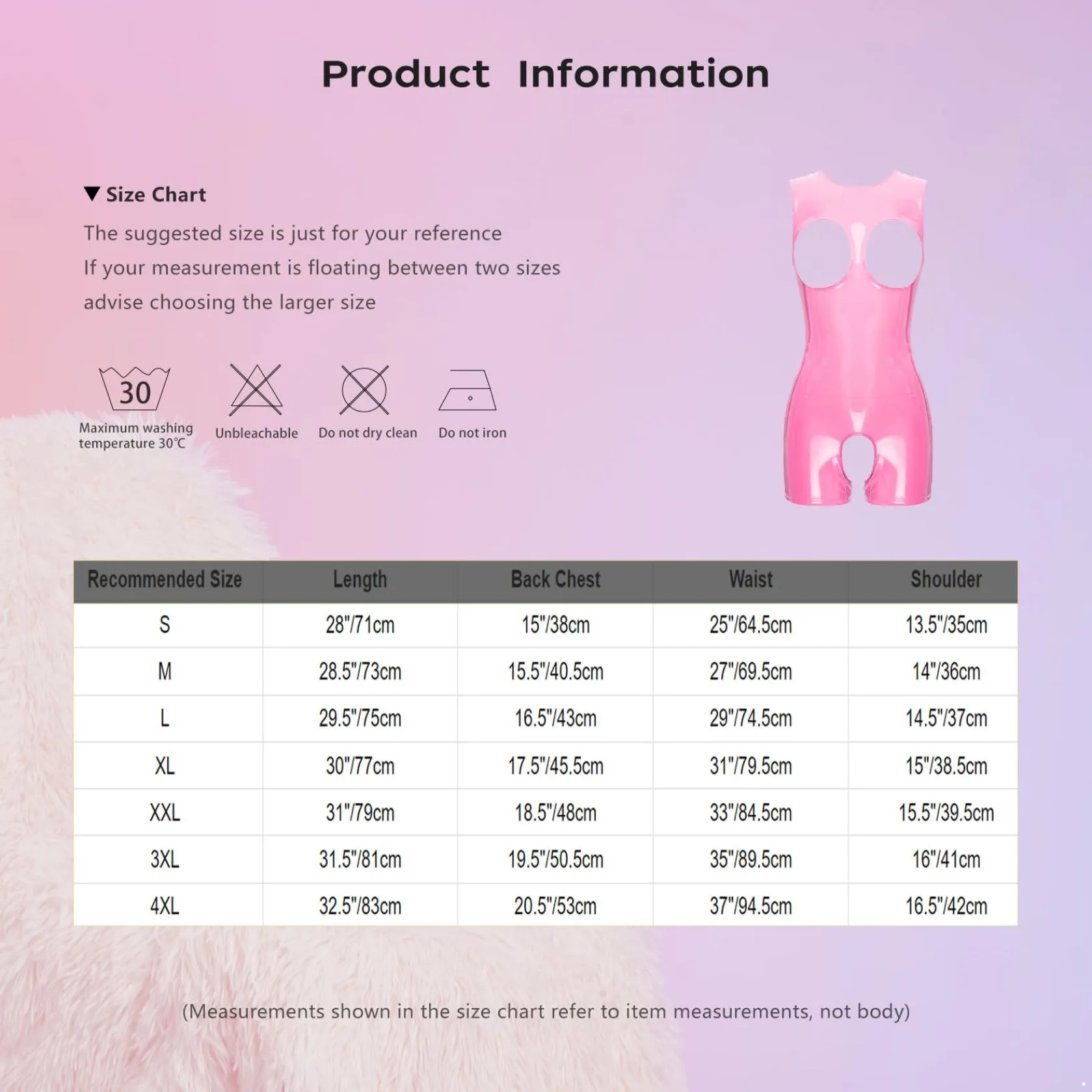 Sxiwei Women Wetlook Bodysuit Ouvert Calze Corte Latex Catsuit Pelle Lucida Tuta Jumpsuit Senza Maniche Canottiera Hot Pants Sexy Lingerie Abbigliamento Da Club Nero L - immagine 4