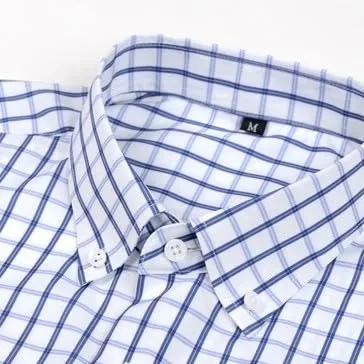 NaLatia Uomo Camicia Casual in Popeline a Maniche Lunghe vestibilità Regular - immagine 5