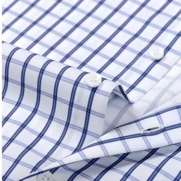NaLatia Uomo Camicia Casual in Popeline a Maniche Lunghe vestibilità Regular - immagine 3