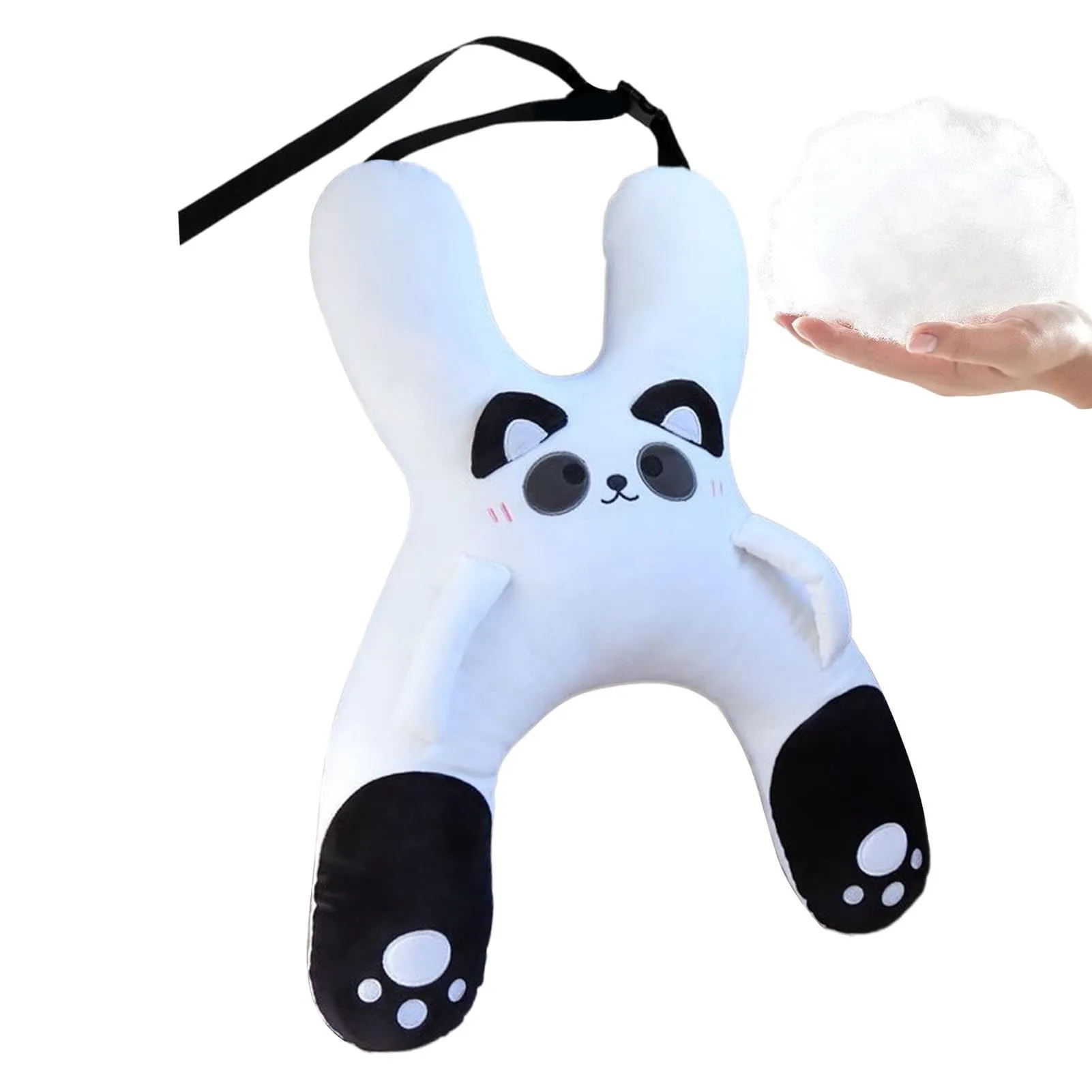 Cuscino Da Viaggio Per Bambini In Auto Supporto Testa Morbido in Peluche da - immagine 8
