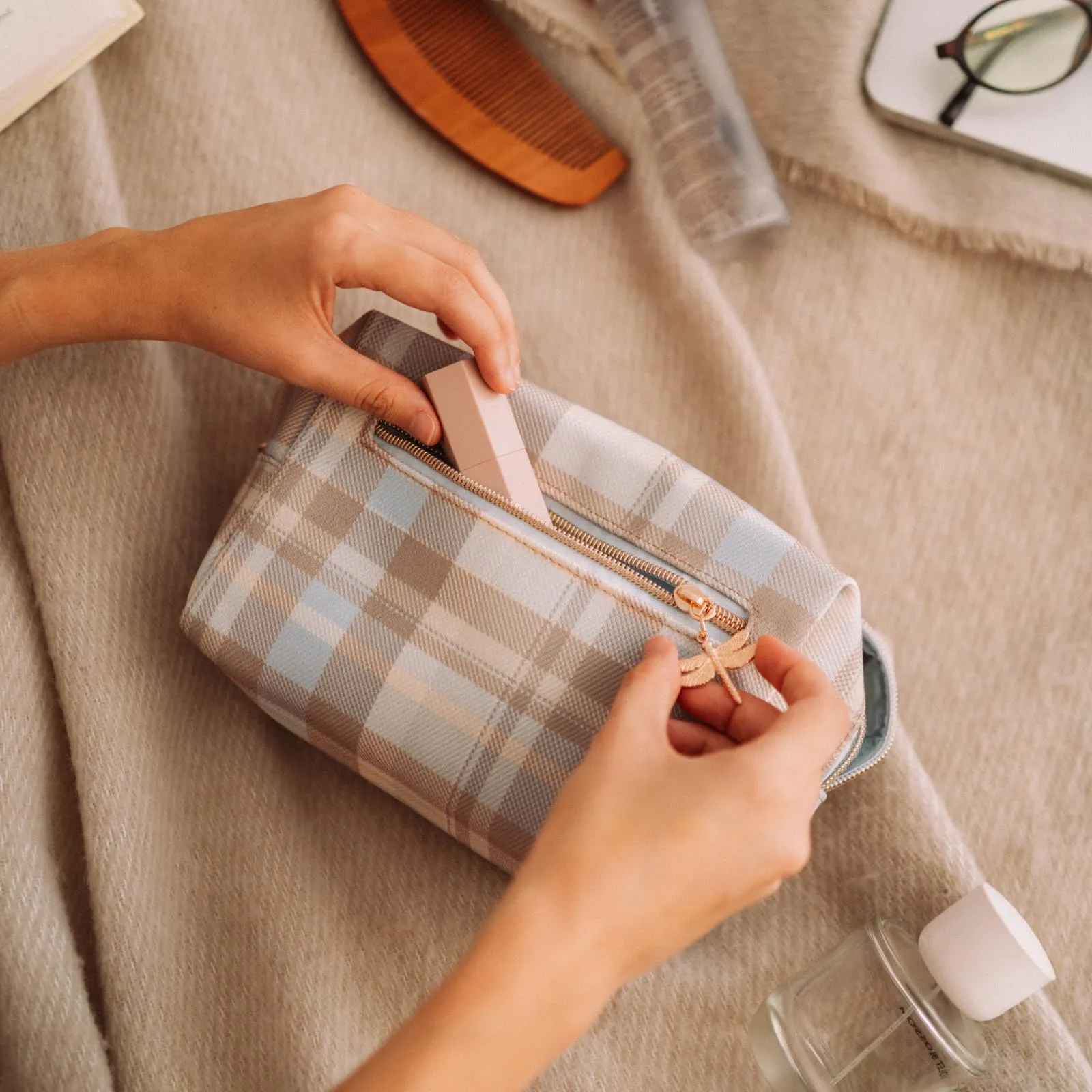 Kokonote Gilmore Girls Beauty Case da Viaggio | Pochette Trucchi - immagine 6