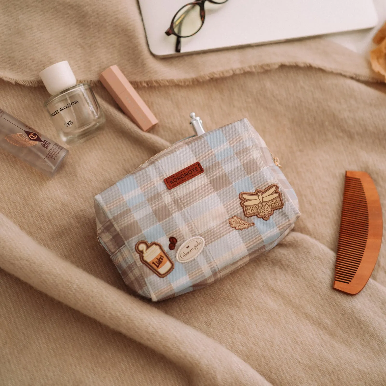 Kokonote Gilmore Girls Beauty Case da Viaggio | Pochette Trucchi - immagine 7