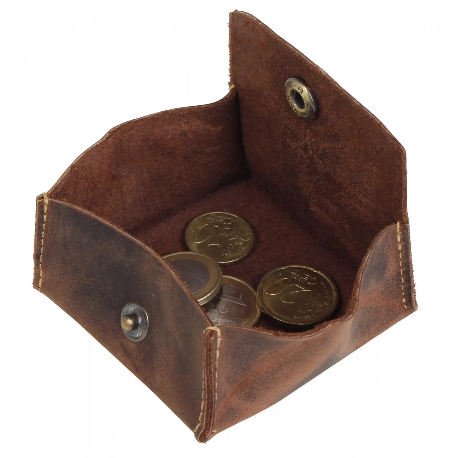 Greenburry Vintage portafoglio portamonete pelle 7,5 cm - immagine 4