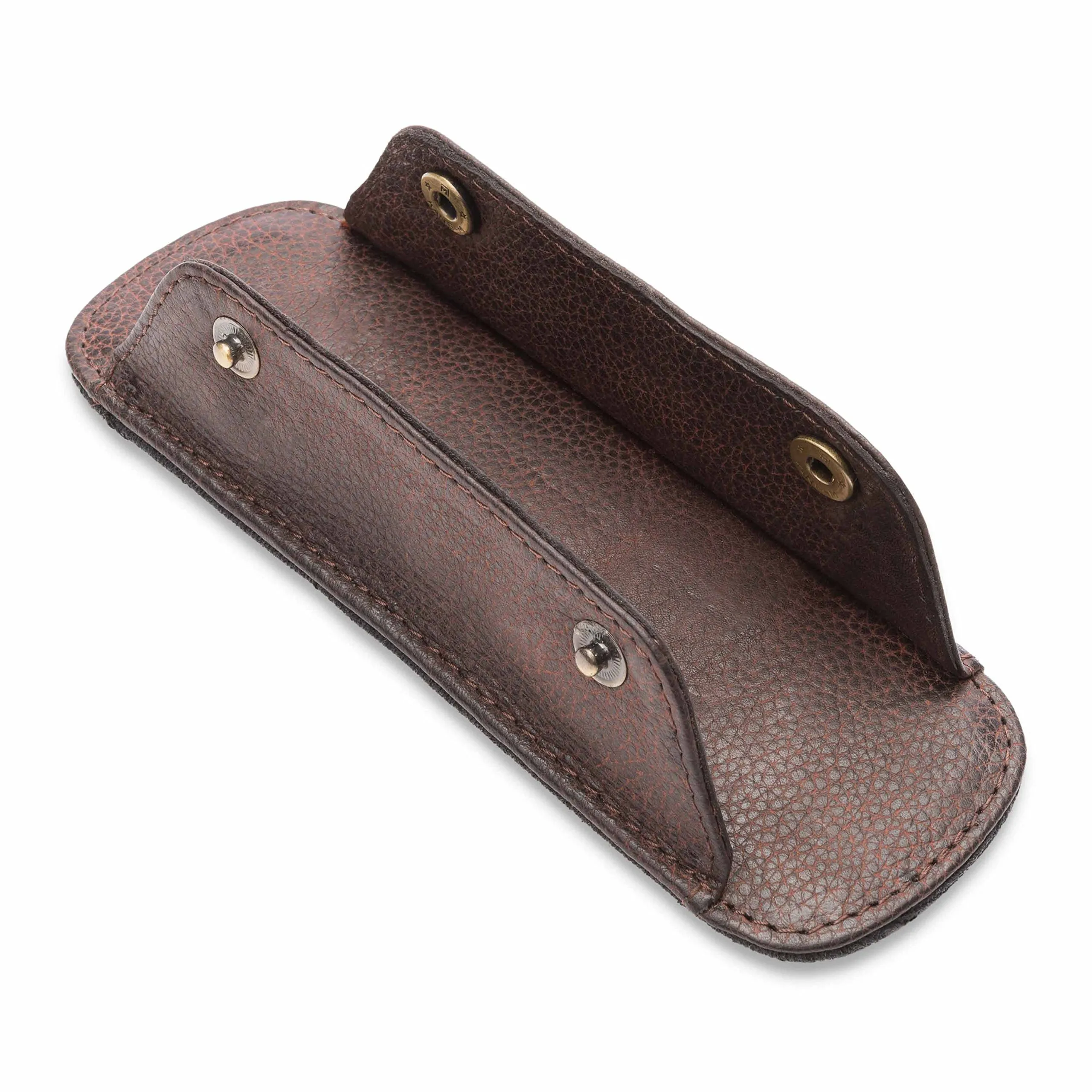 LEABAGS Imbottitura per spalla in vera pelle bufalo | vintage | Tracolla per borse | Imbottitura per spalla premium con spalline imbottite e rivestimento antiscivolo | 18x6cm | Noce - immagine 3