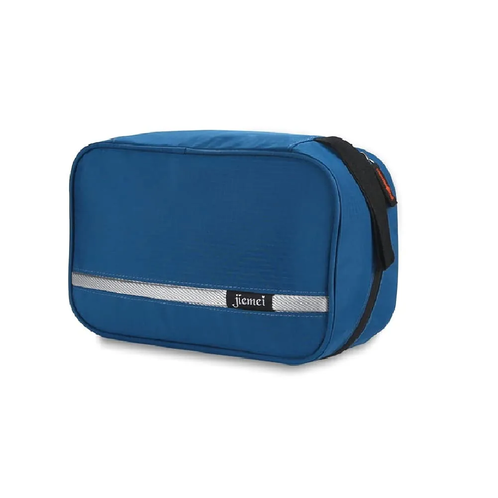 jiemei Hanging Toilettry Bag impermeabile, Travel Wash Bag per gli uomini e le donne con 4 scomparti, Pieghevole Compact Size, Super Durable Tessuto - immagine 1