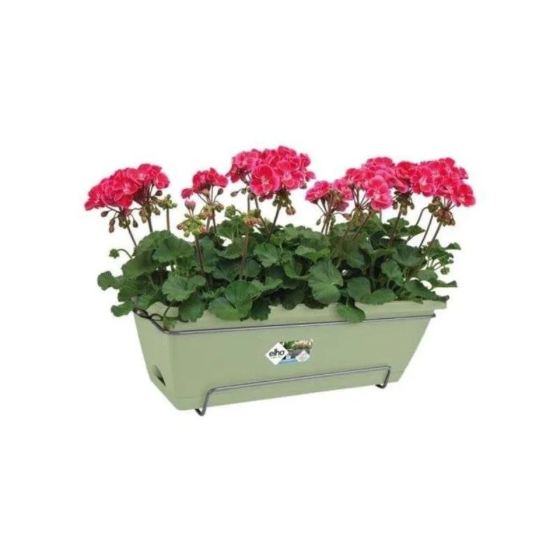 Vaso da Balcone Elho Barcelona Allin1 50 50x28x19 cm Verde Plastica Riciclata - immagine 1