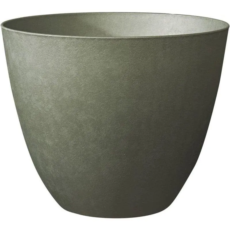 Vaso Tondo EDA Element Ø50 cm 47 L Kaki Resistente UV e Gelo - immagine 1
