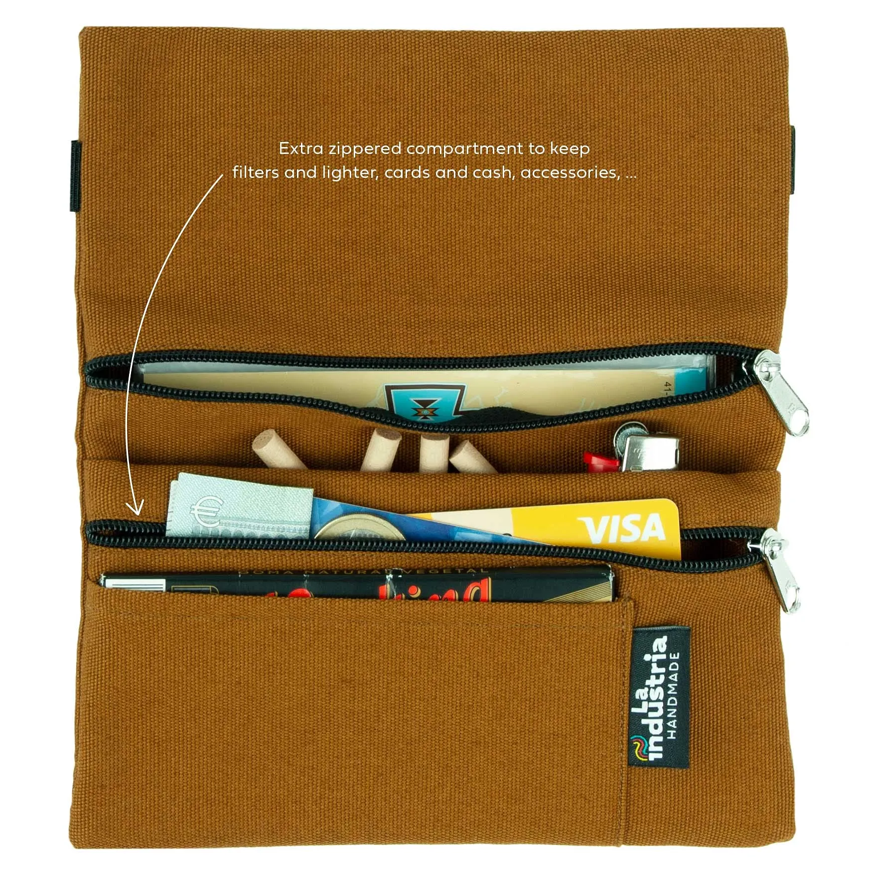 Portatabacco Portafoglio in Cotone Bio - immagine 3