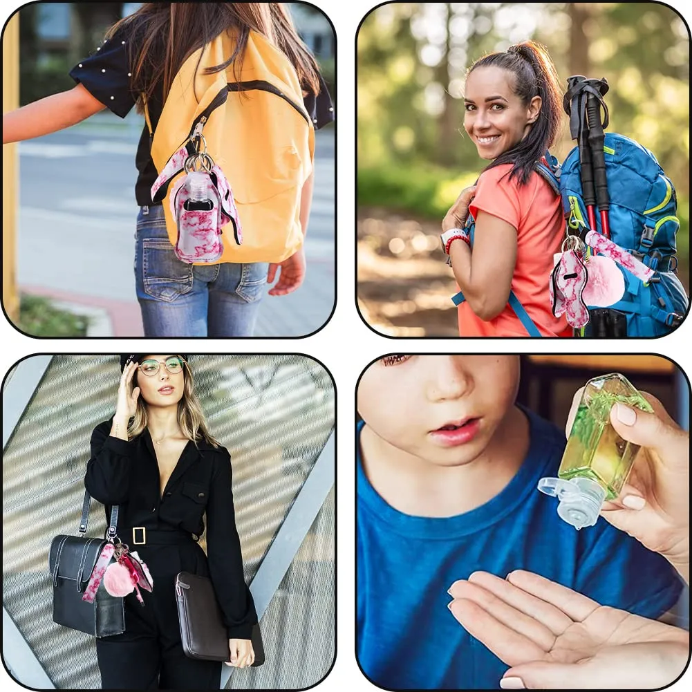 Portachiavi per Autodifesa, RosyFate 8 in 1 Set di Portachiavi per Autodifesa da Donna, con Allarme Personale, Taglia Cintura di Sicurezza e Rompivetro per Ragazze, Bambini, Anziani (Rosa) - immagine 4
