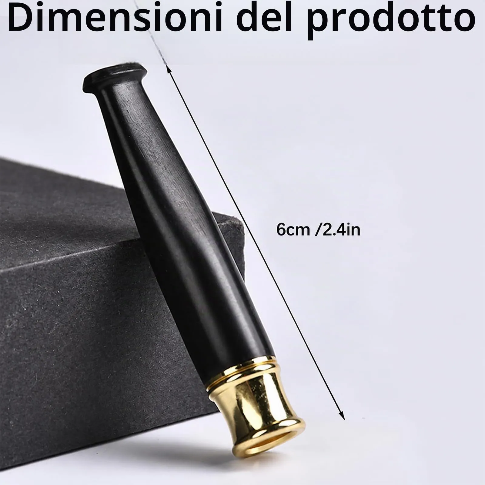 Bocchino per Sigaretta in Legno con Filtro, da Donna e Uomo - immagine 2