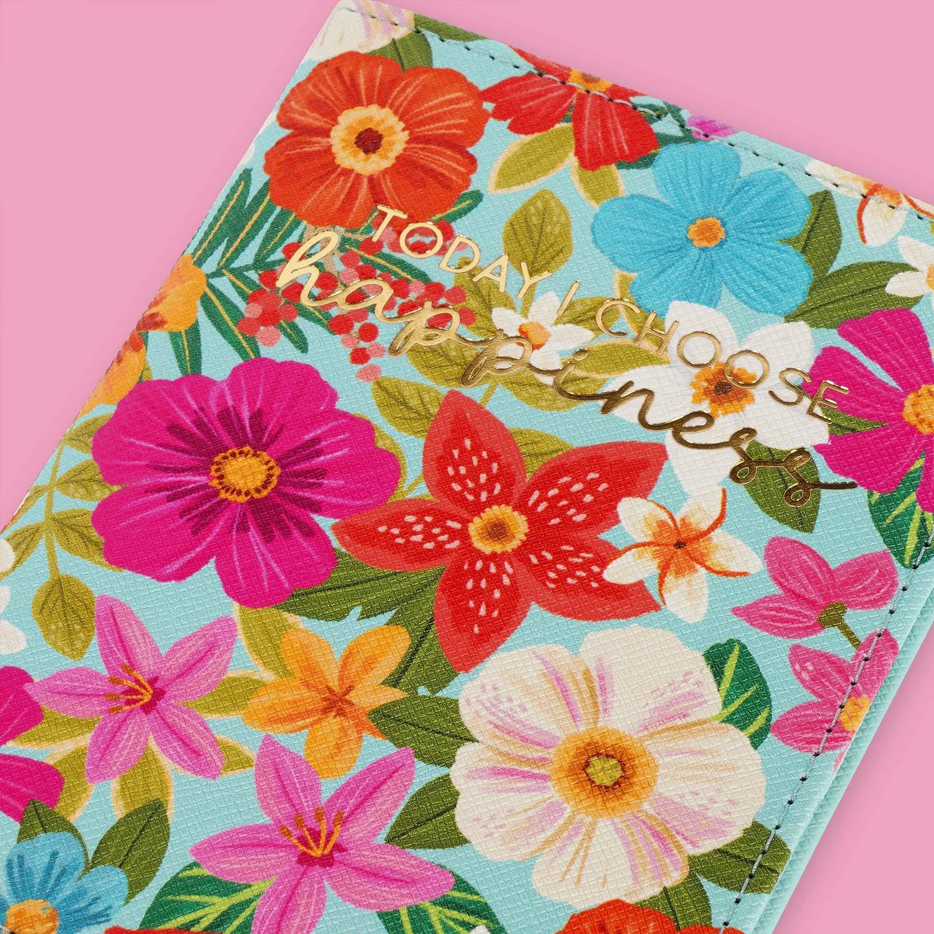 Legami - Porta Passaporto con Fiori, Passport Holder Portafoglio per Viaggiare, Custodia per Passaporto, 1 Tasca per Passaporto, 4 Tasche per Carte, Protezione RFID, 10,5 x 14 x 1 cm, Tema Flowers - immagine 4