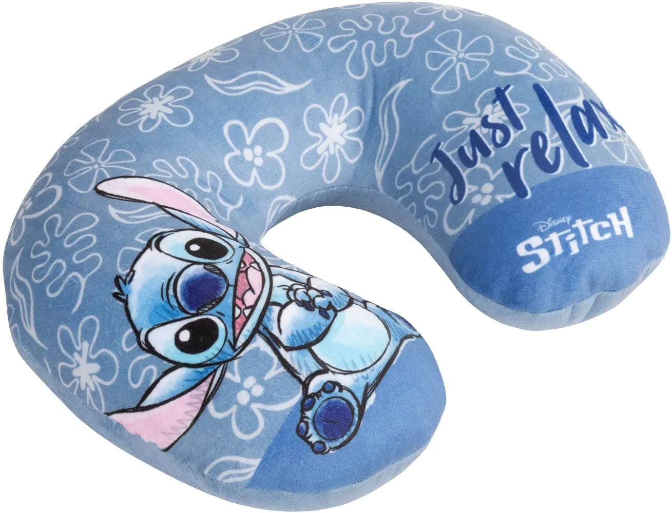 Tataway Cuscino da Viaggio per Bambini con Supporto per Collo per Auto, Aereo e Passeggino (Stitch) - immagine 2
