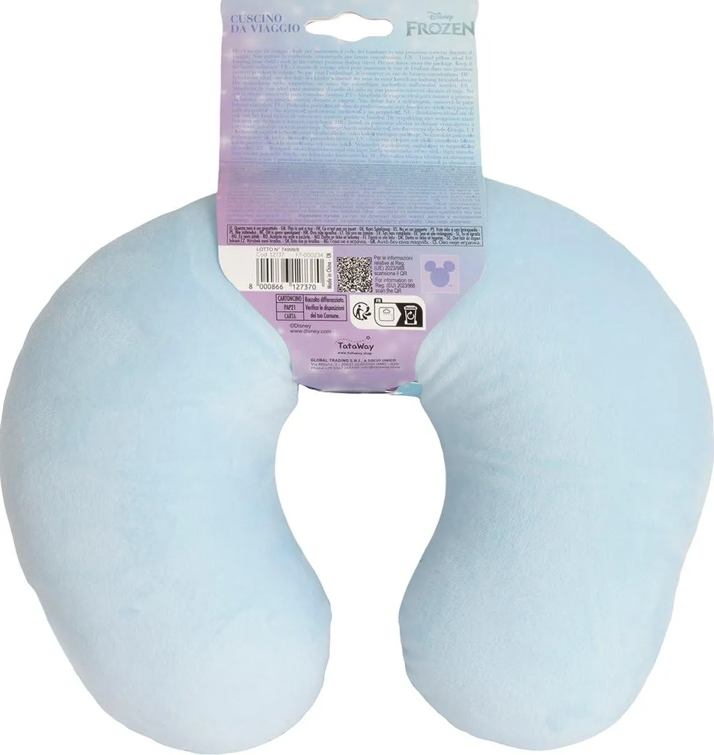 Tataway Cuscino da Viaggio per Bambini con Supporto per Collo per Auto, Aereo e Passeggino (Frozen) - immagine 4