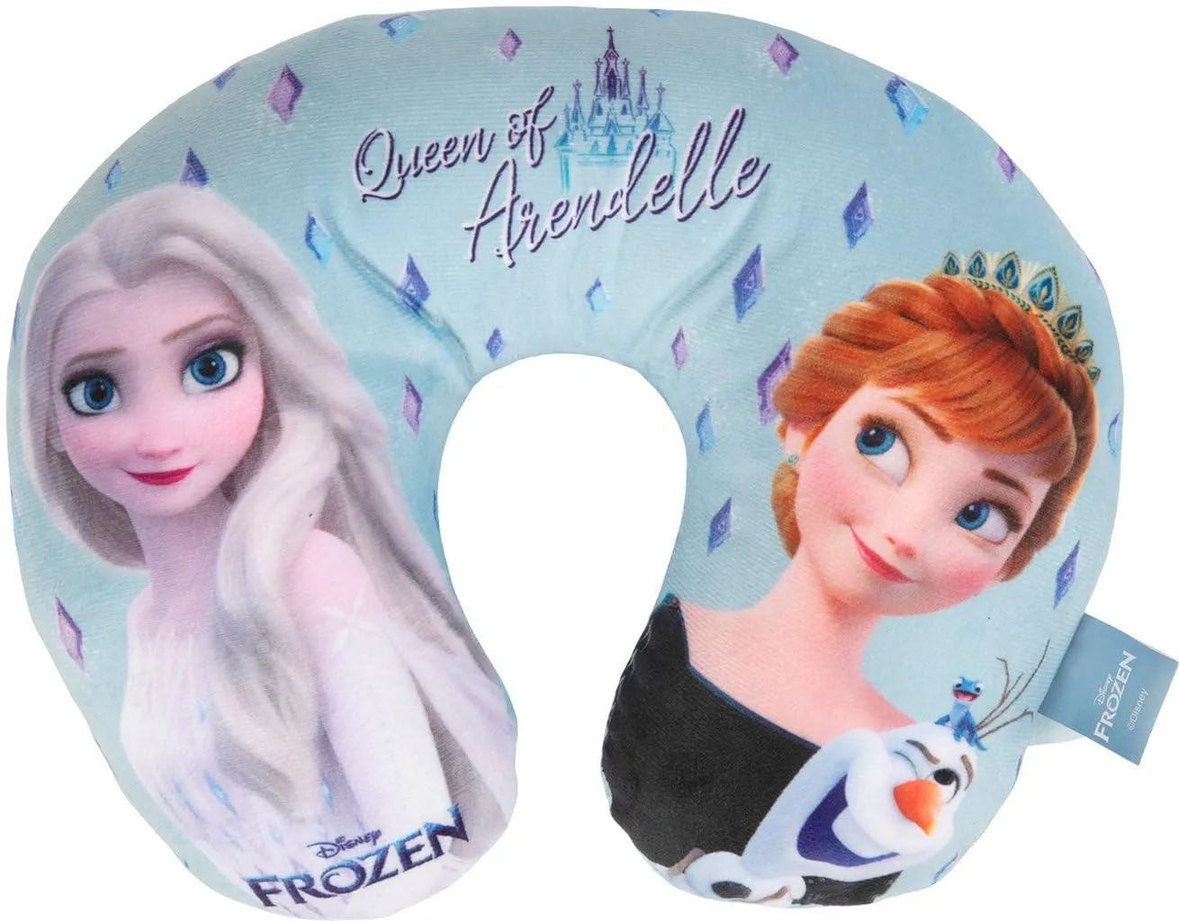 Tataway Cuscino da Viaggio per Bambini con Supporto per Collo per Auto, Aereo e Passeggino (Frozen) - immagine 5