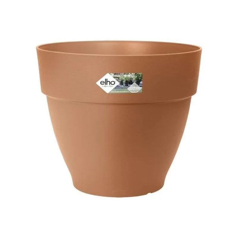 Vaso da giardino Elho Vibia Campana Round 55 Ø55 74L Plastica Riciclata Drenaggio - immagine 1