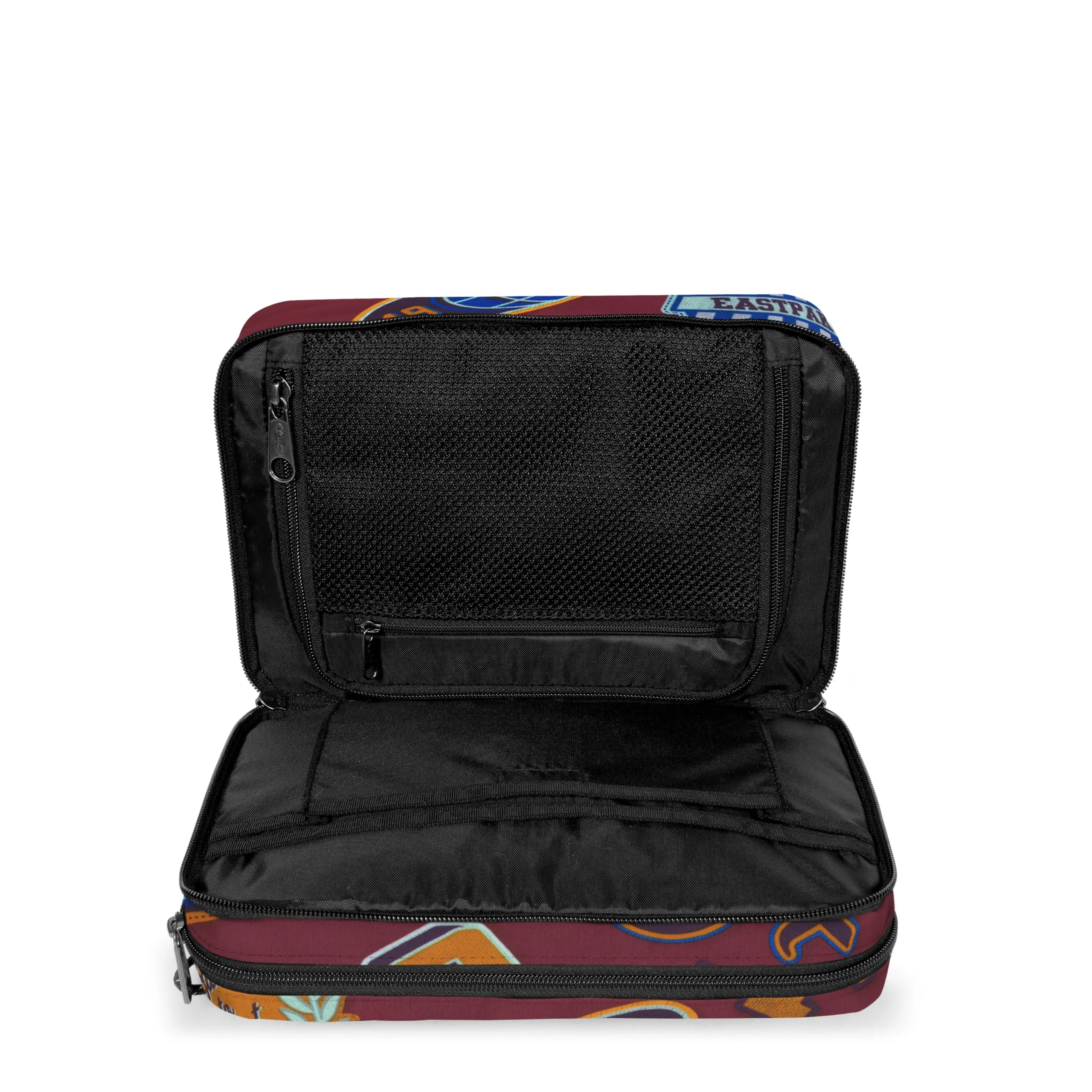 EASTPAK MAVIS Borsa da toilette, 6 L, Clash Burgundy, Rosso - immagine 2