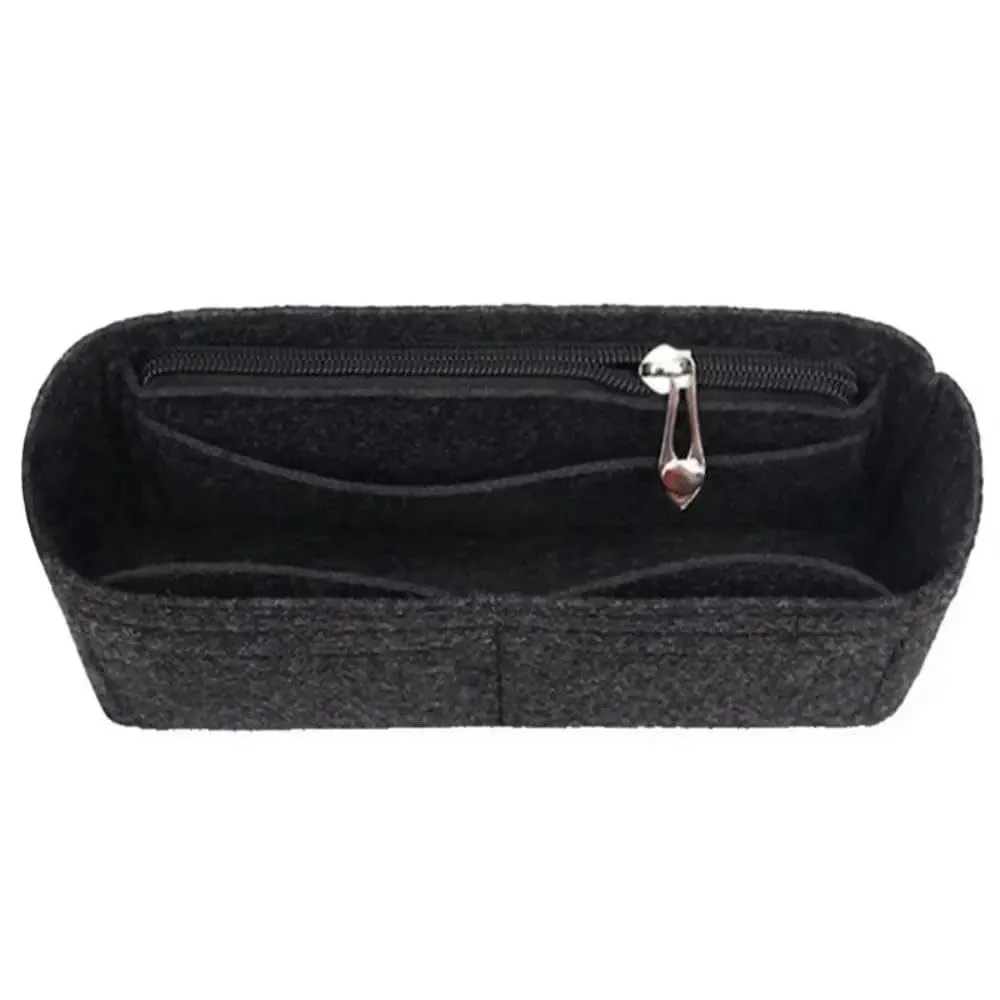 LIUXIN 1 pz. Organizer per Borsa Multitasche per Baguette, Borsa Interna, Fodera in Feltro, Organizer per Borsa, Borse per Cosmetici. - immagine 1