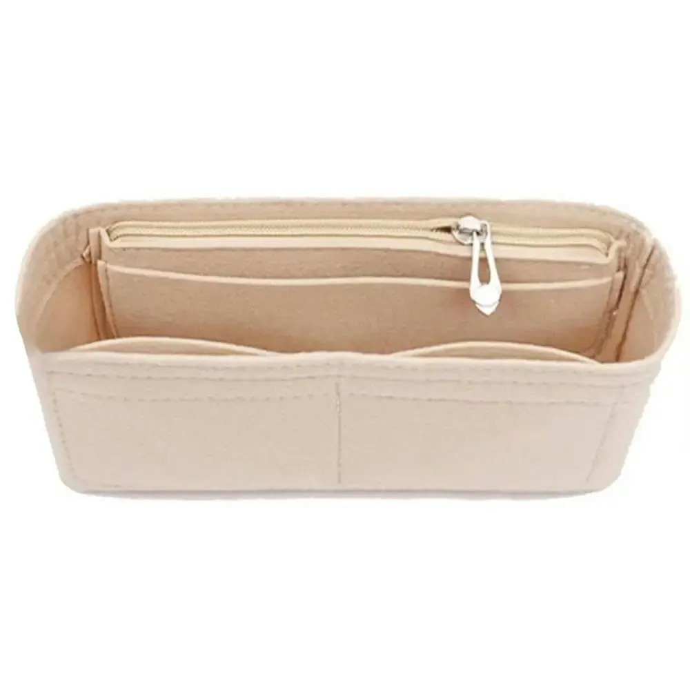 LIUXIN 1 pz. Organizer per Borsa Multitasche per Baguette, Borsa Interna, Fodera in Feltro, Organizer per Borsa, Borse per Cosmetici. - immagine 1