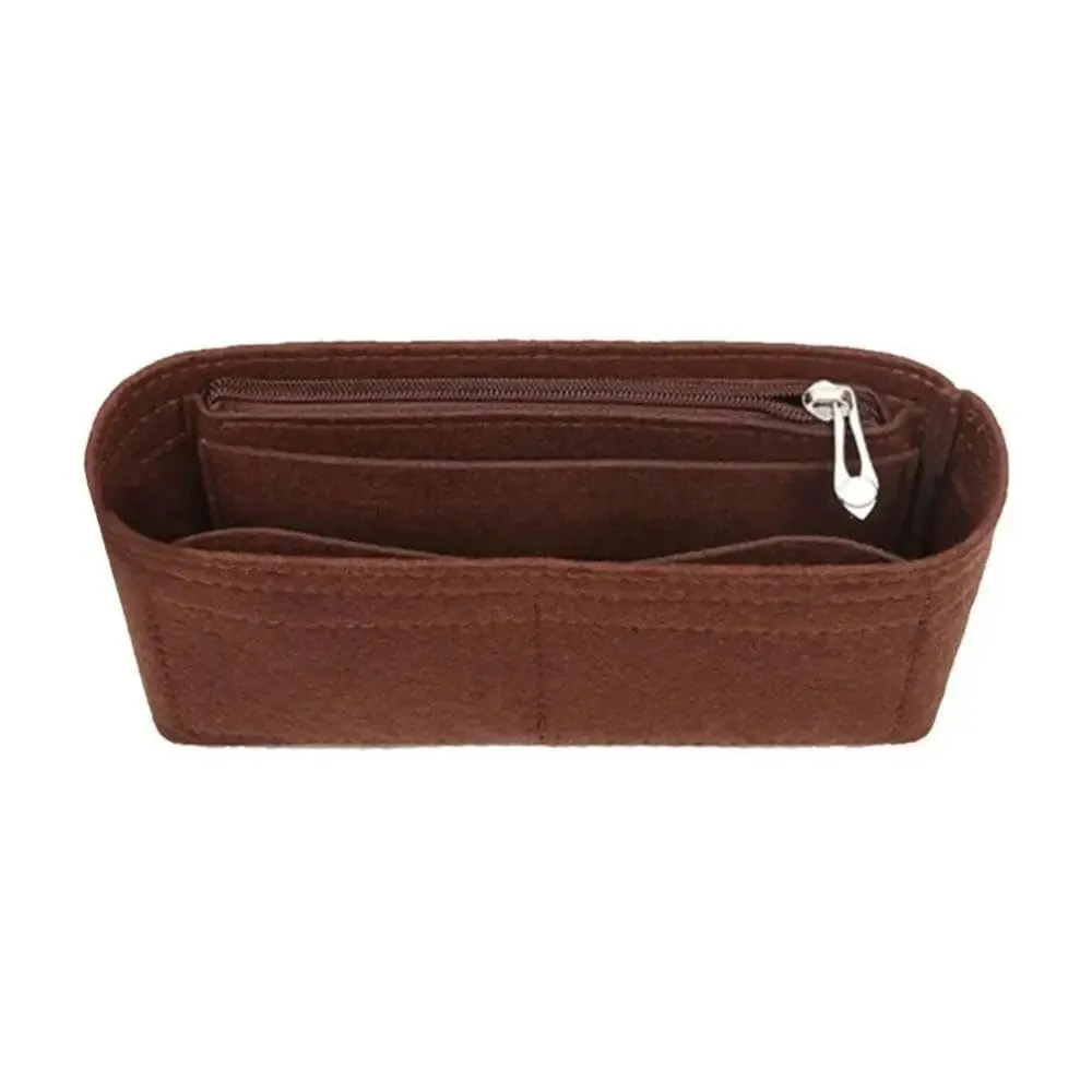 LIUXIN 1 pz. Organizer per Borsa Multitasche per Baguette, Borsa Interna, Fodera in Feltro, Organizer per Borsa, Borse per Cosmetici. - immagine 3