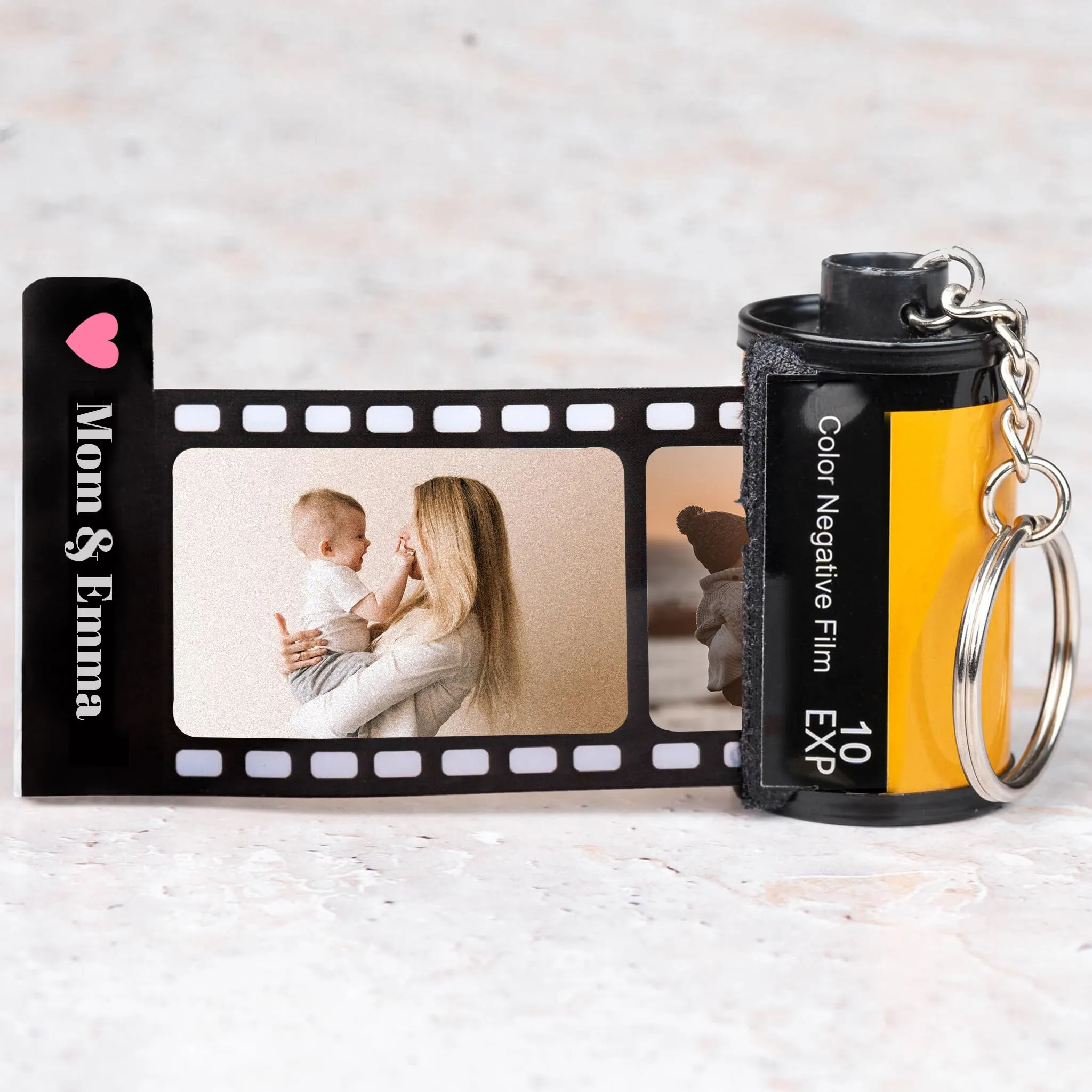 Wanapix | Portachiavi rullino personalizzato 10 foto | Photo Classic - immagine 3