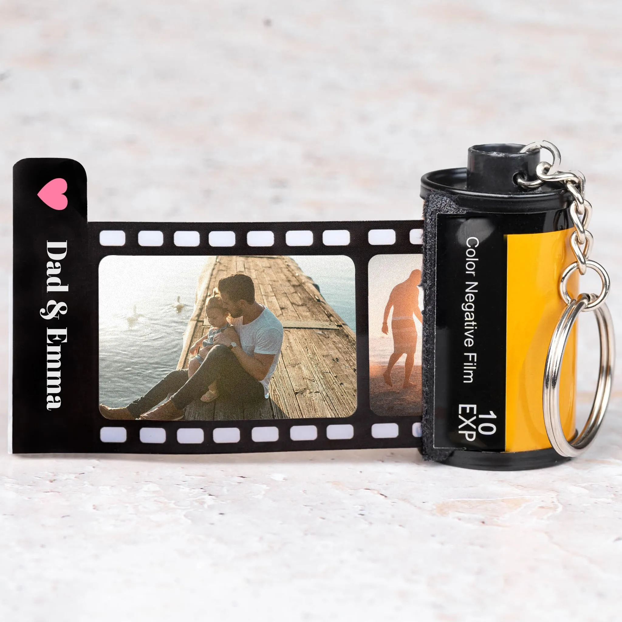 Wanapix | Portachiavi rullino personalizzato 10 foto | Photo Classic - immagine 4